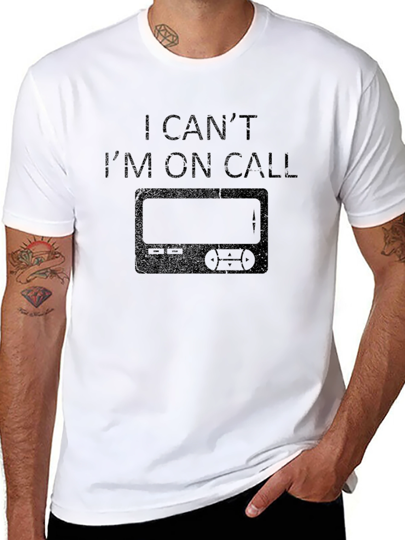 On-Call T-Shirt - Humorous Design