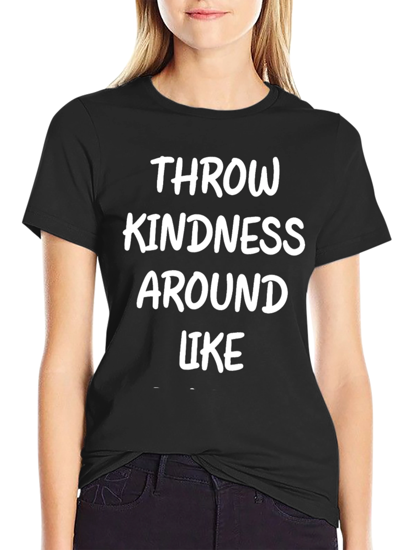 Kindness Graphic Tee - Soft Cotton Blend