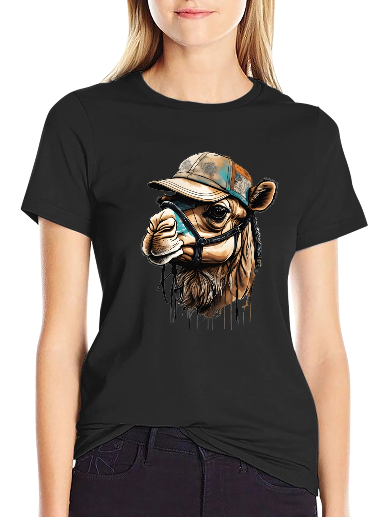 Cool Camel T-Shirt - Unique Graphic Tee