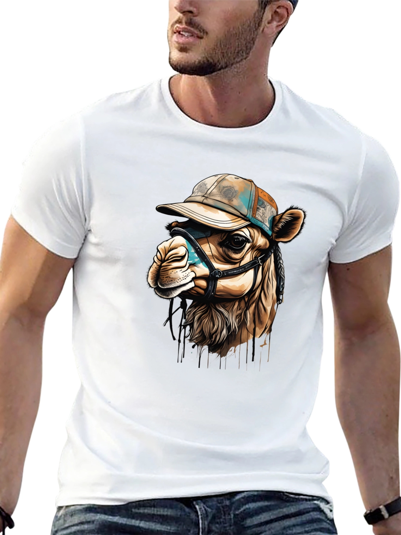 Cool Camel T-Shirt - Unique Graphic Tee