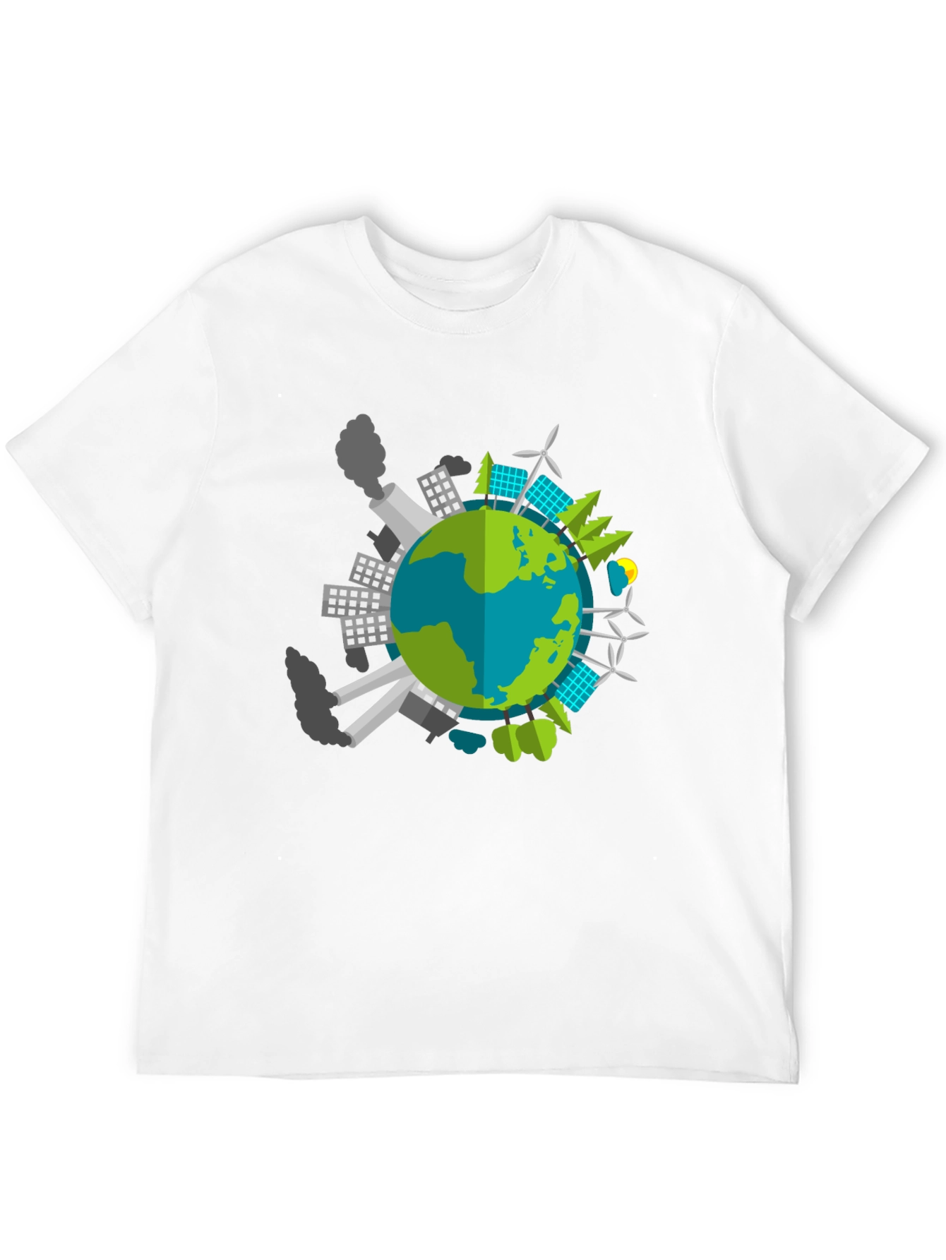 Eco Earth Graphic T-Shirt - Black