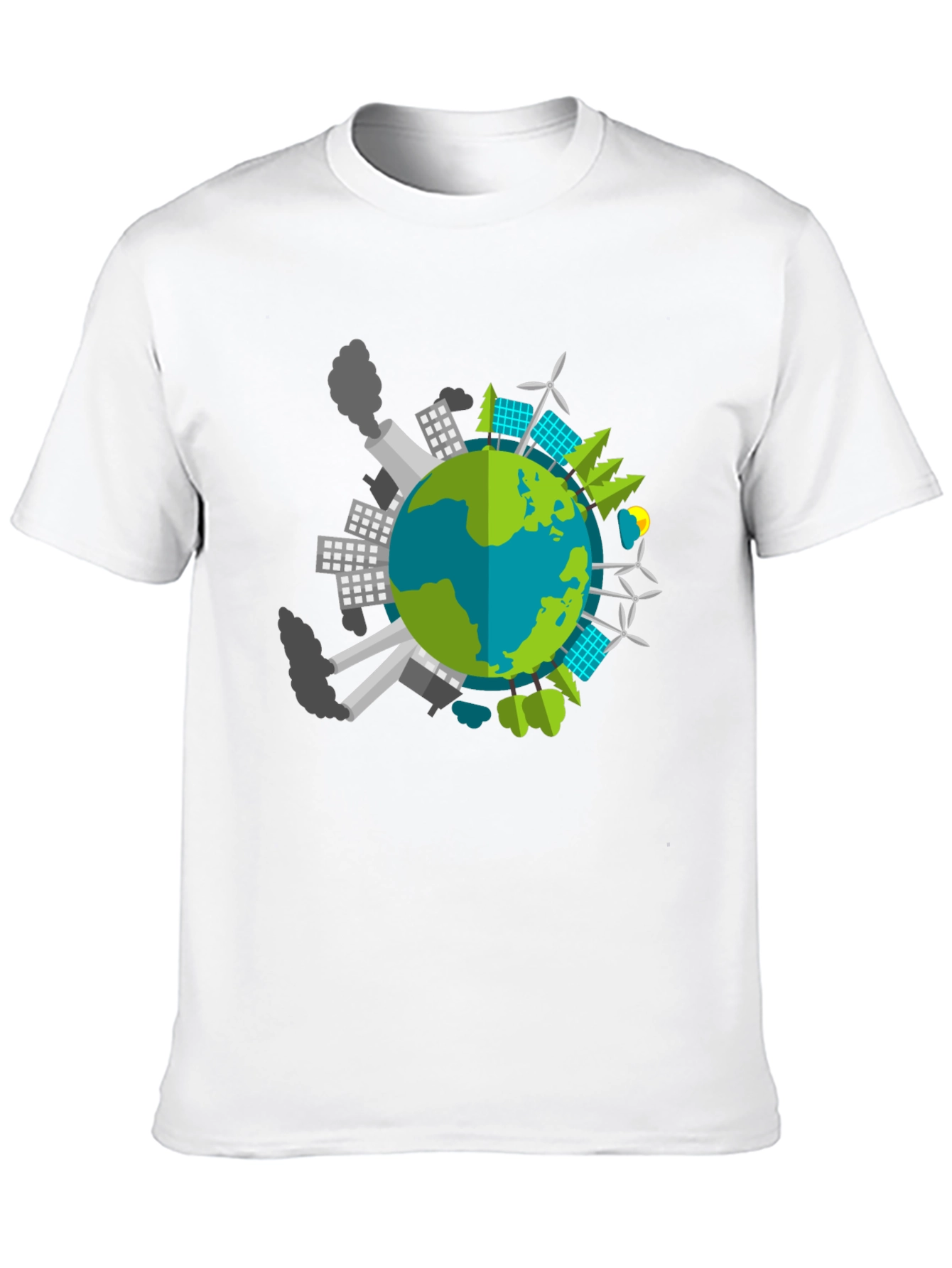 Eco Earth Graphic T-Shirt - Black