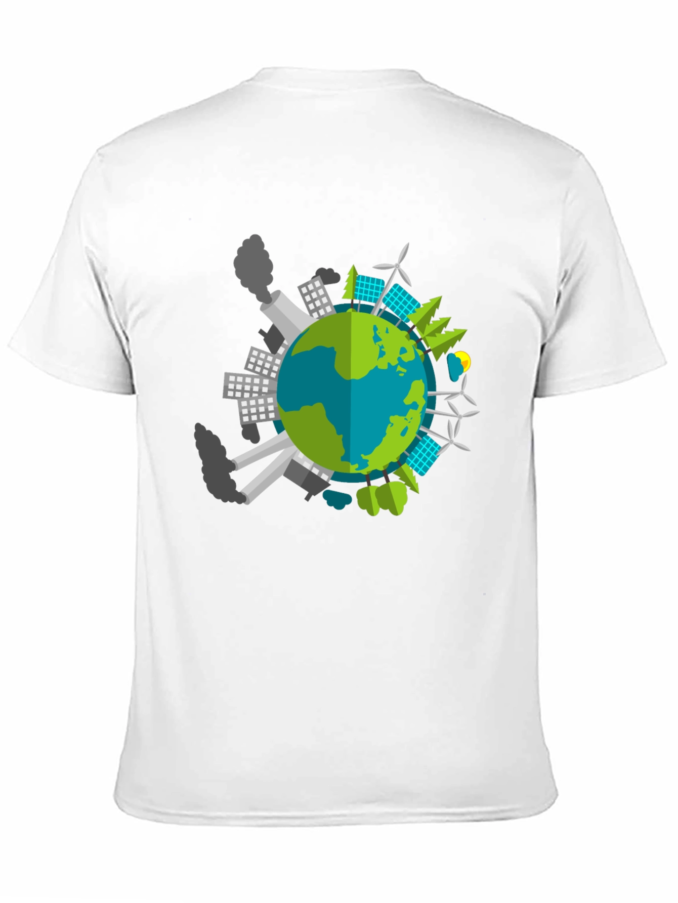 Eco Earth Graphic T-Shirt - Black