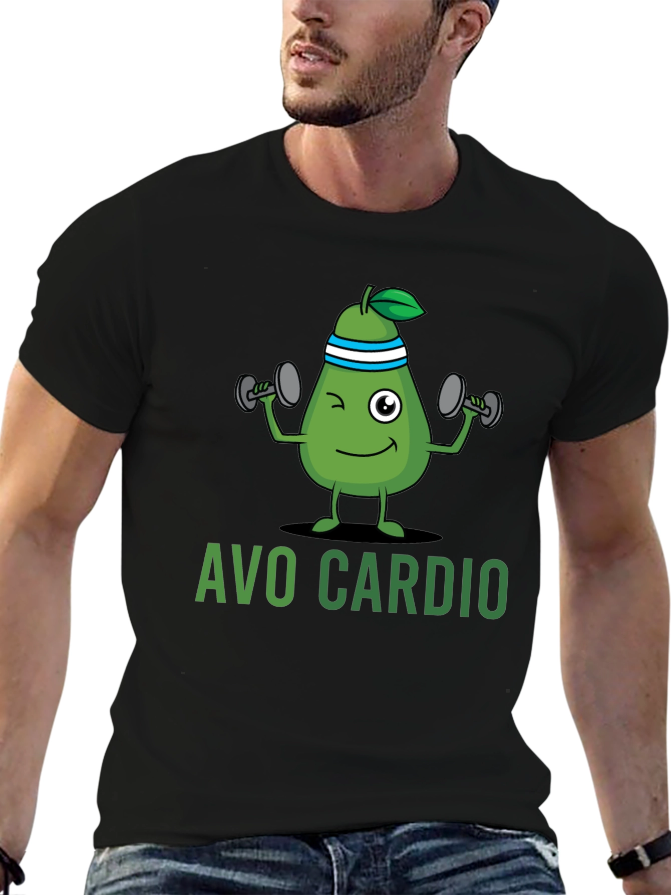 Avo Cardio T-Shirt - Funny Workout Tee