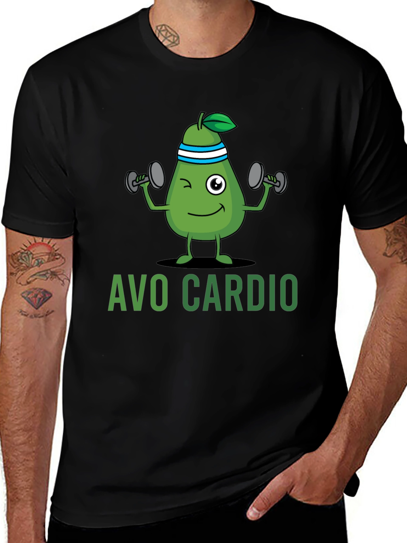 Avo Cardio T-Shirt - Funny Workout Tee
