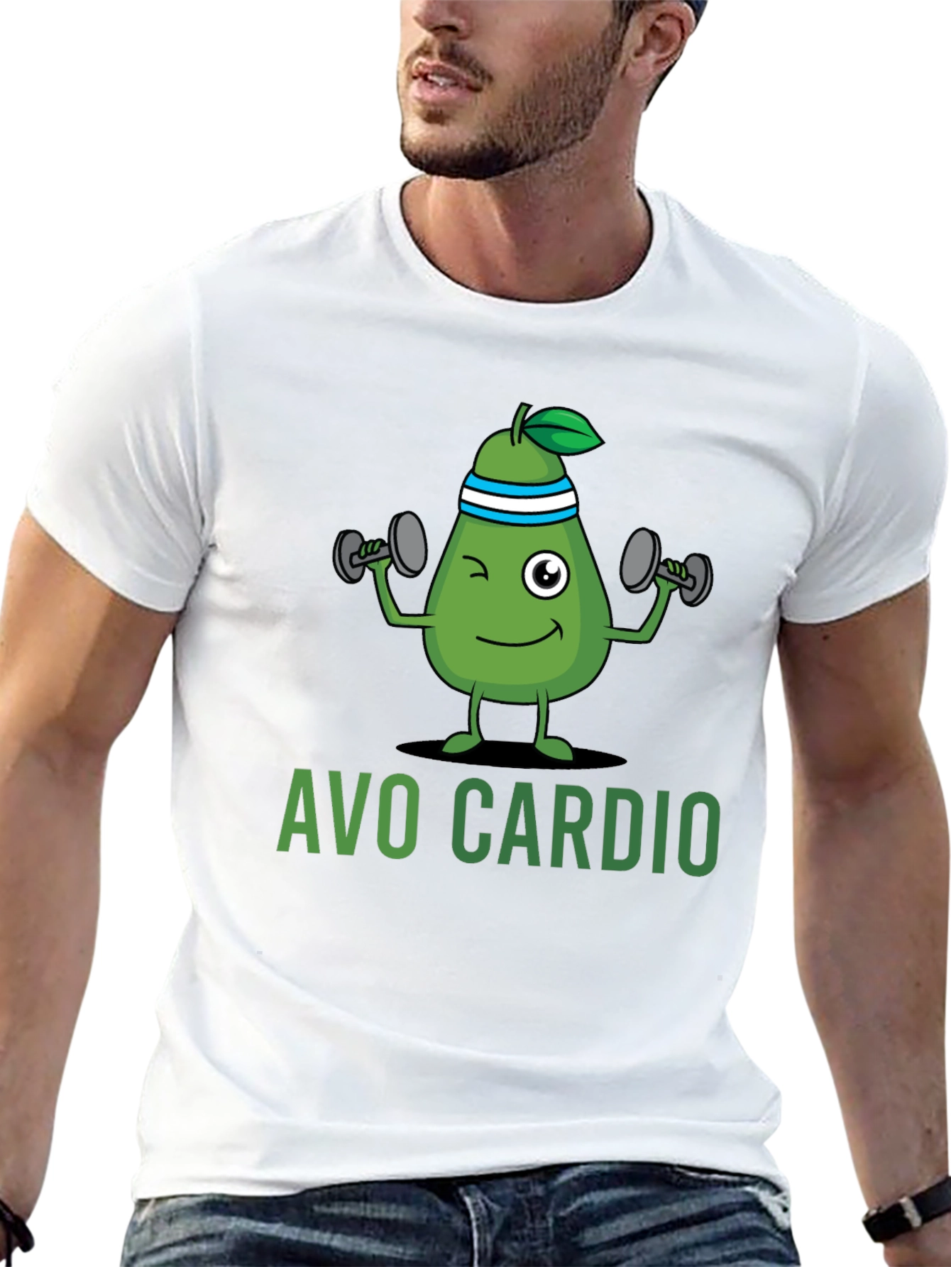 Avo Cardio T-Shirt - Funny Workout Tee