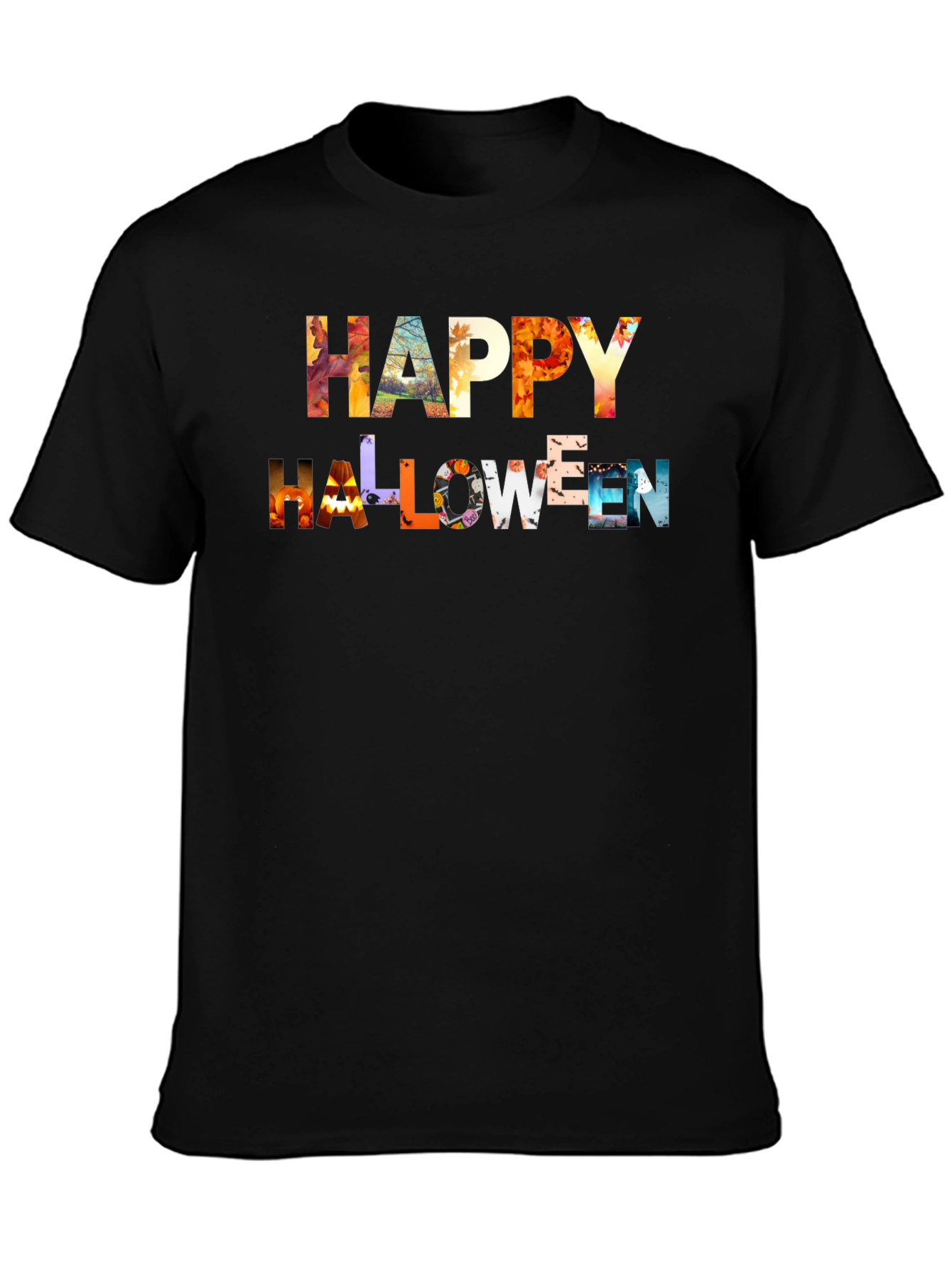 Happy Halloween Graphic Print Tee