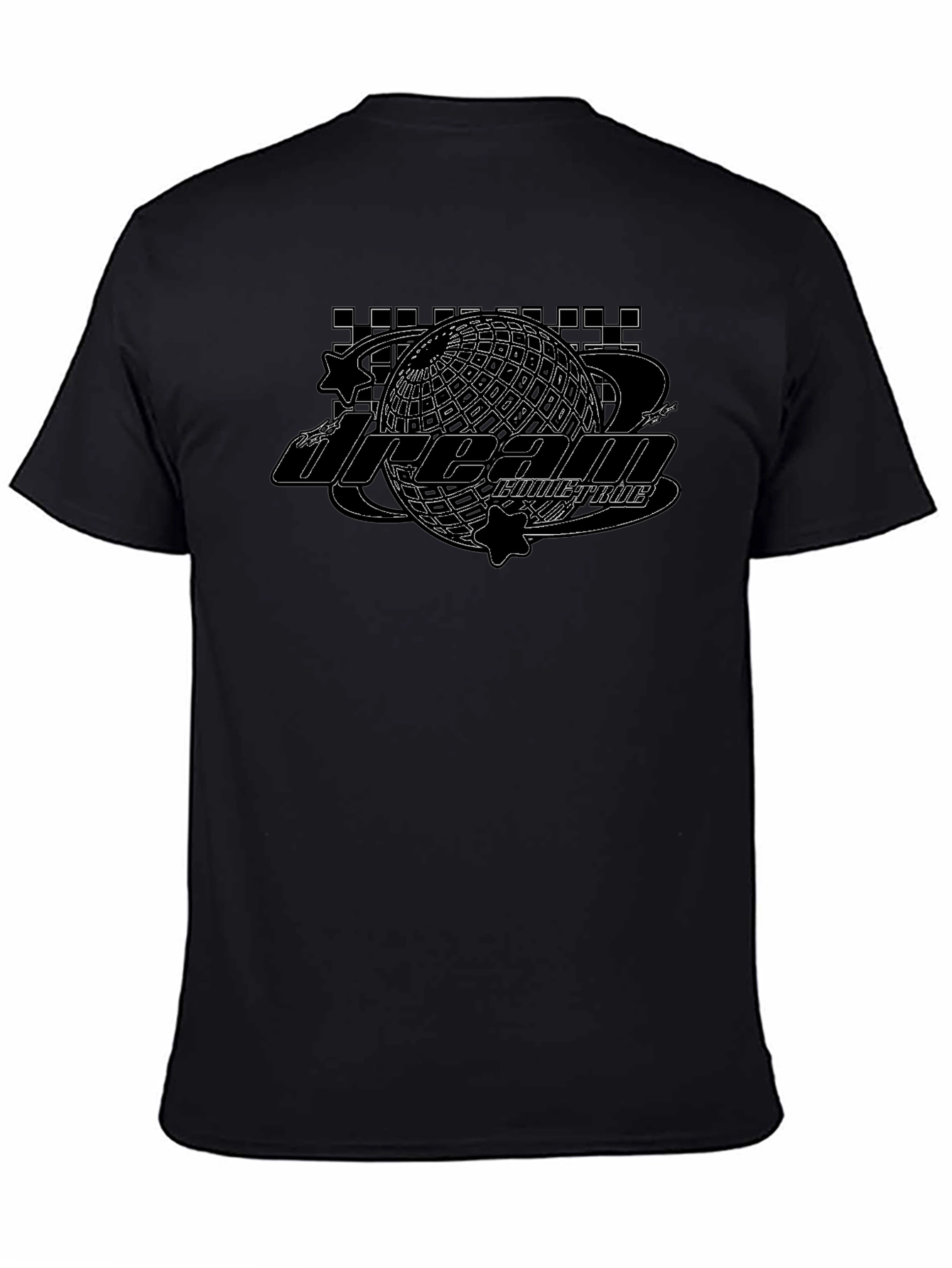 Dream Come True Graphic Black T-Shirt