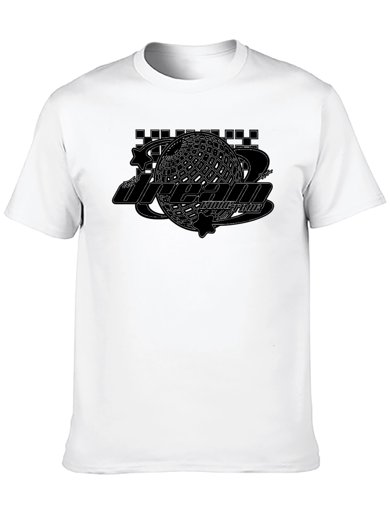 Dream Come True Graphic Black T-Shirt