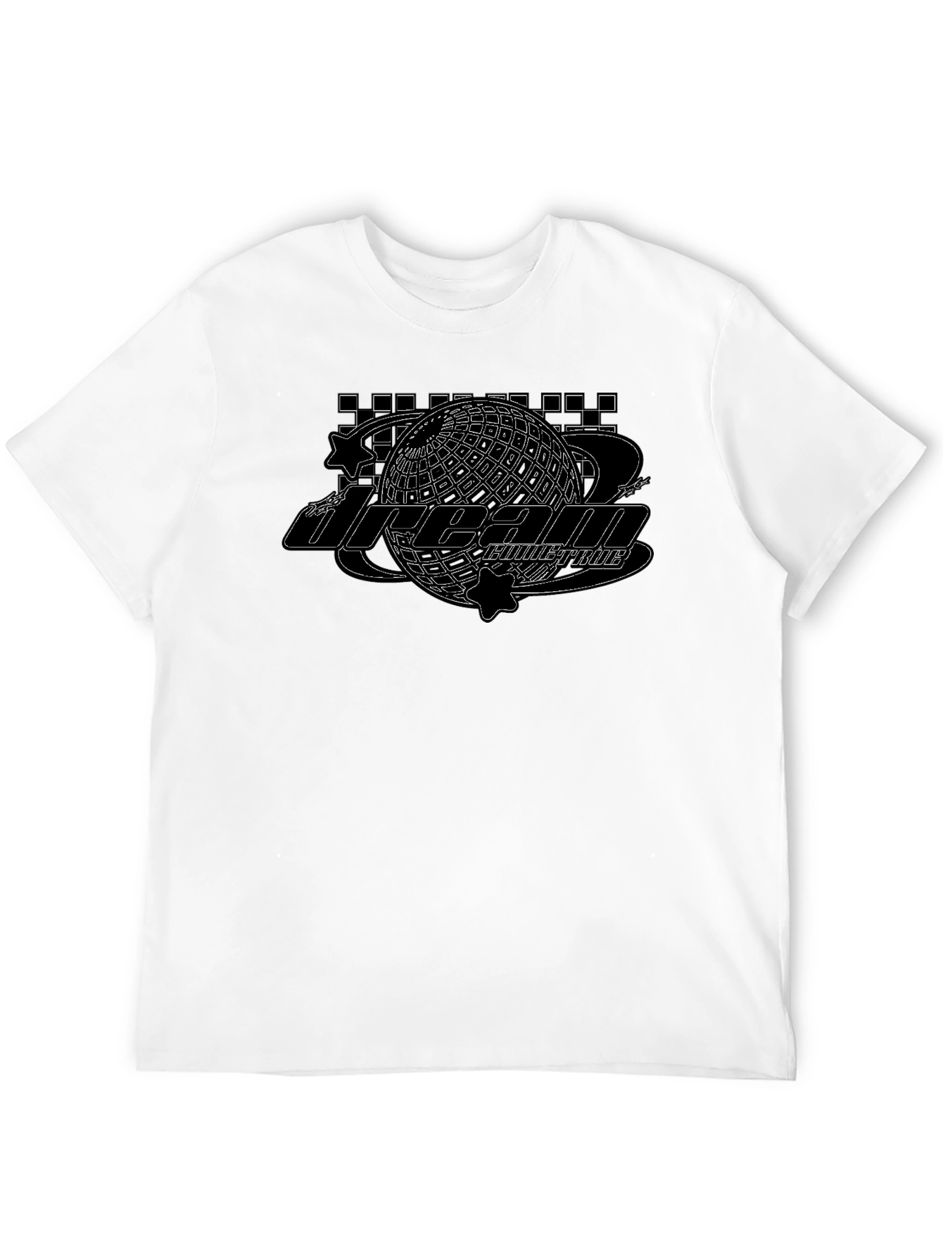 Dream Come True Graphic Black T-Shirt