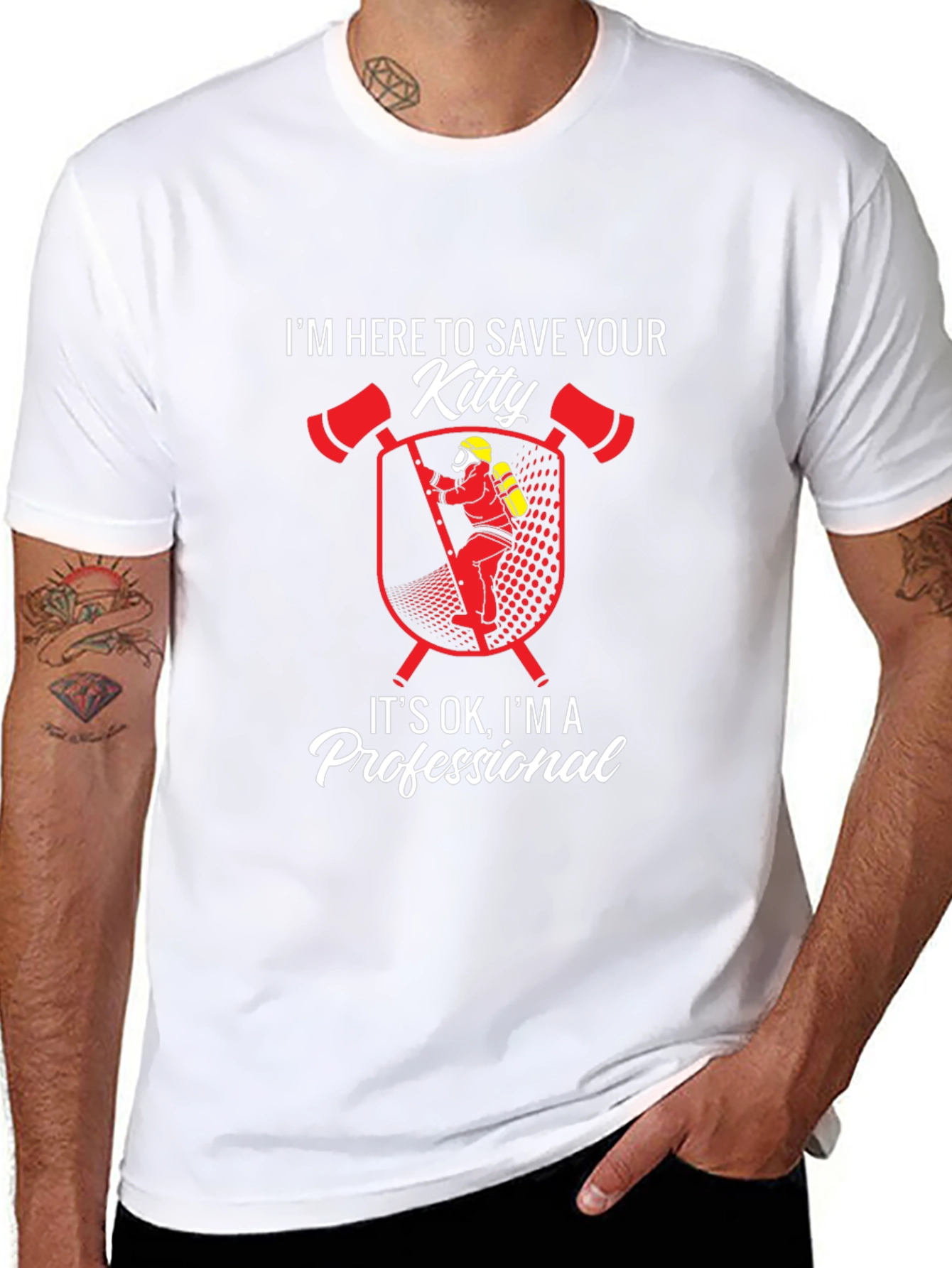 Im Here To Save Your Kitty T-Shirt