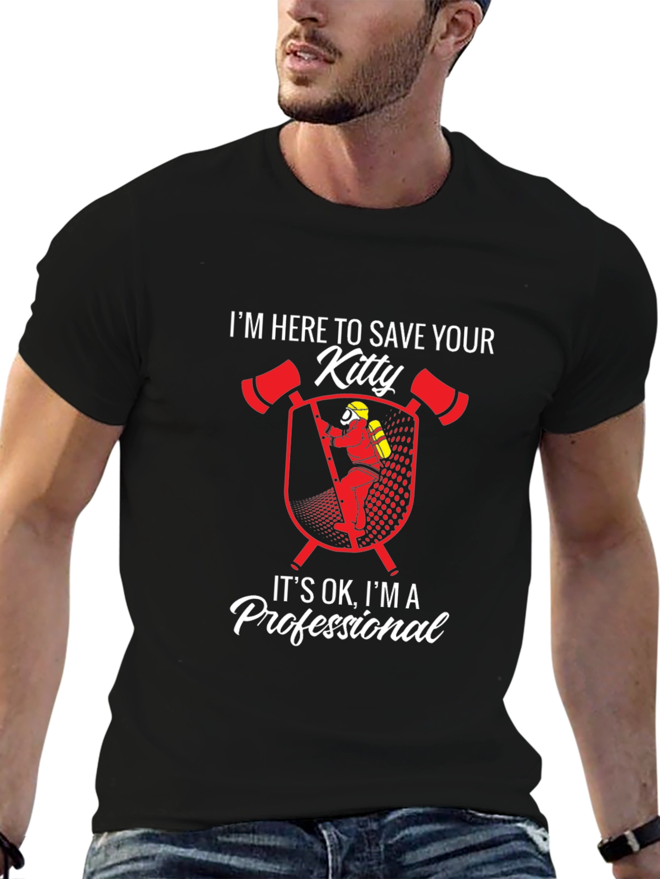 Im Here To Save Your Kitty T-Shirt