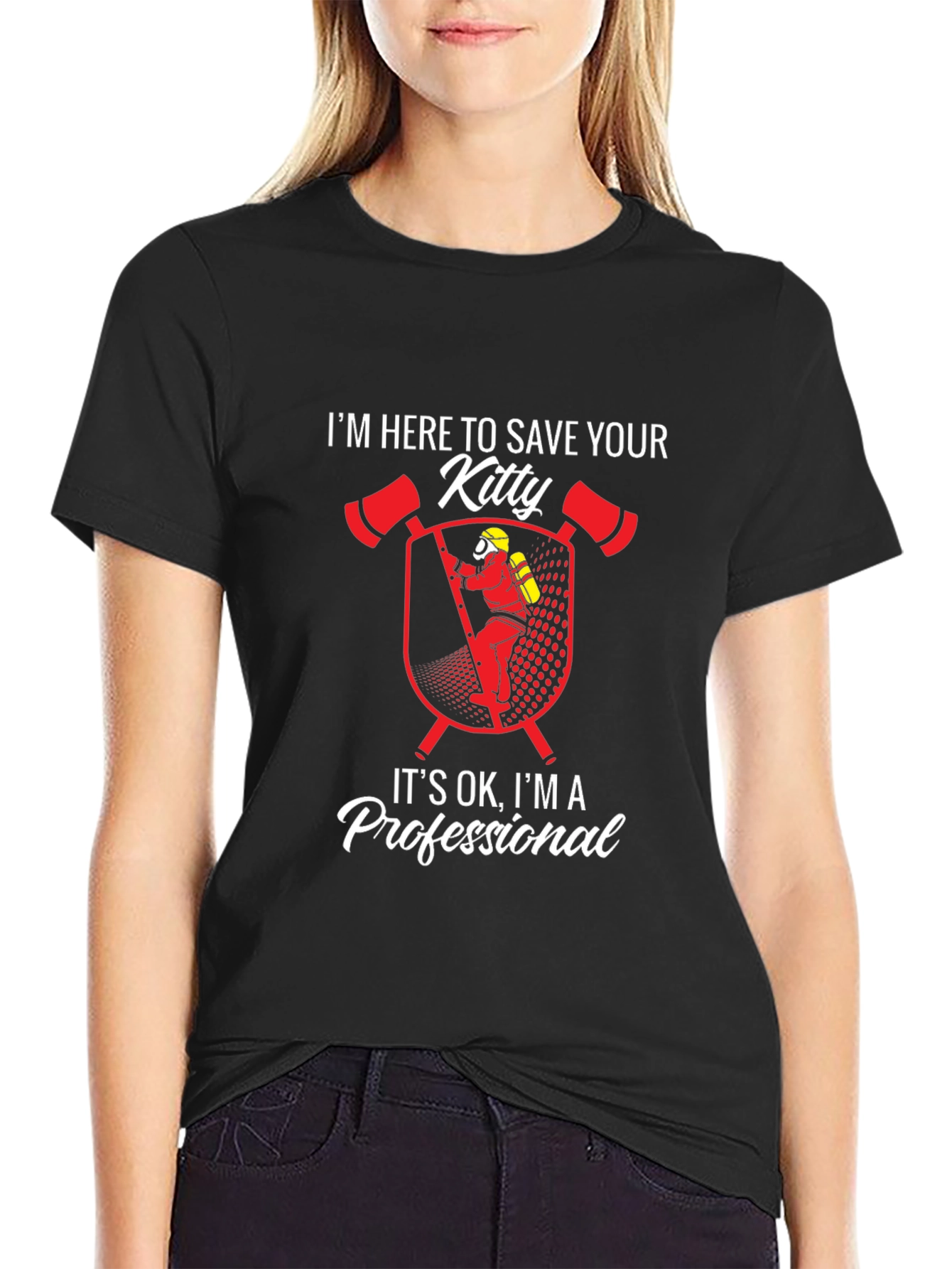 Im Here To Save Your Kitty T-Shirt
