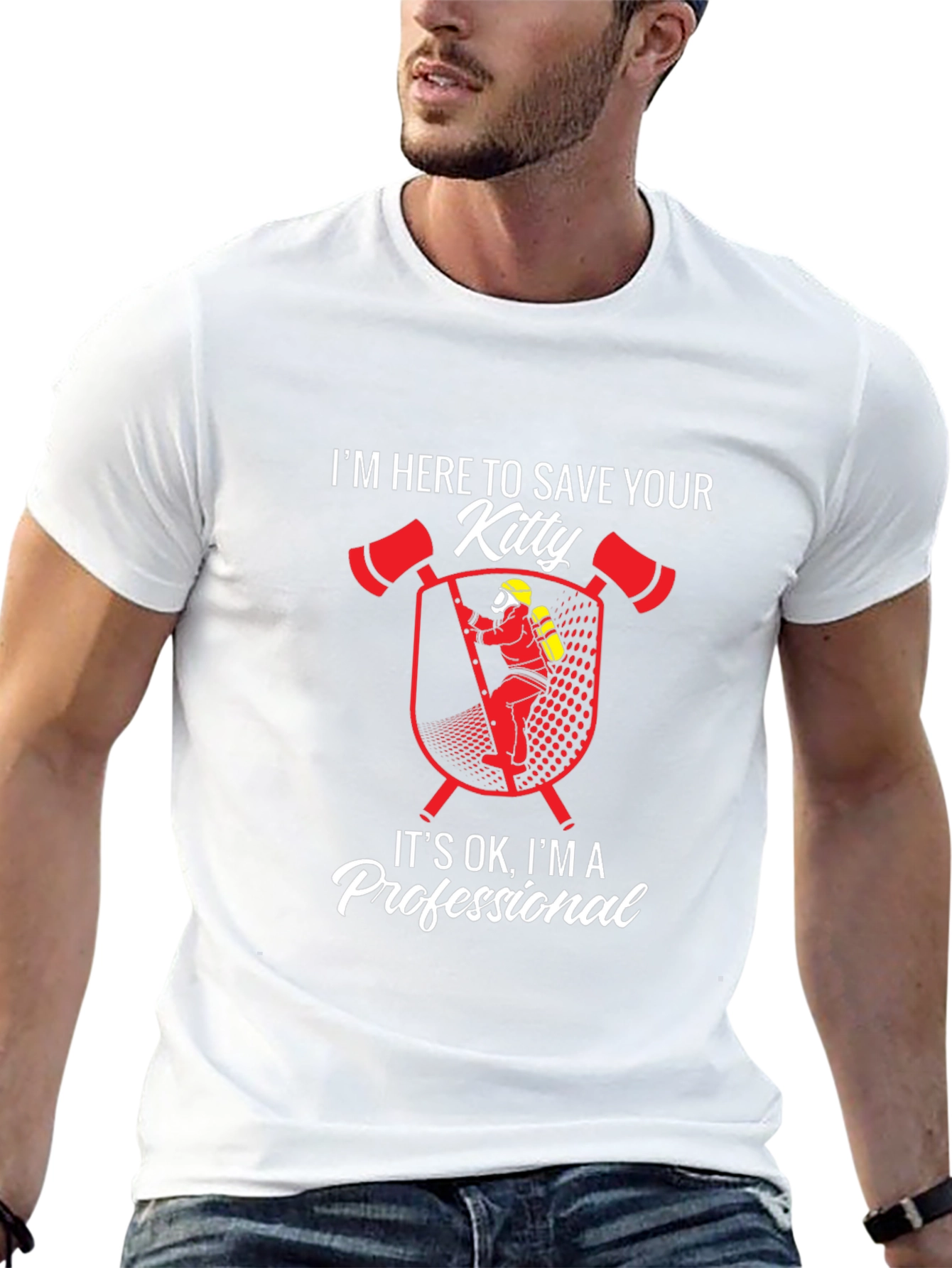 Im Here To Save Your Kitty T-Shirt
