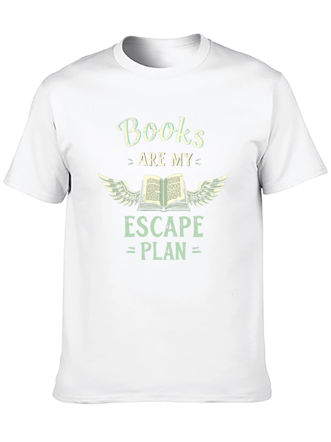 Books Are My Escape Plan Graphic T-Shirt