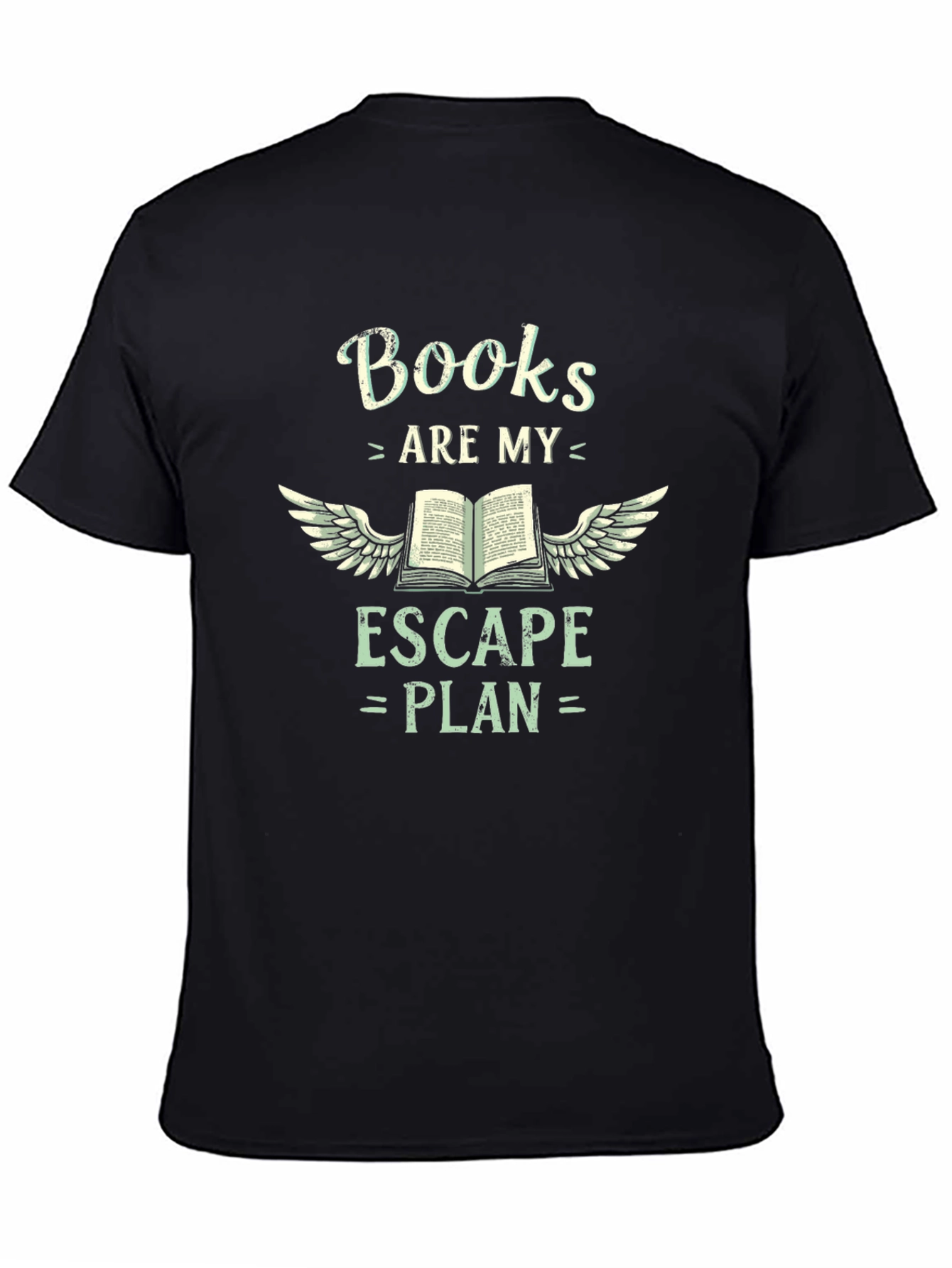 Books Are My Escape Plan Graphic T-Shirt
