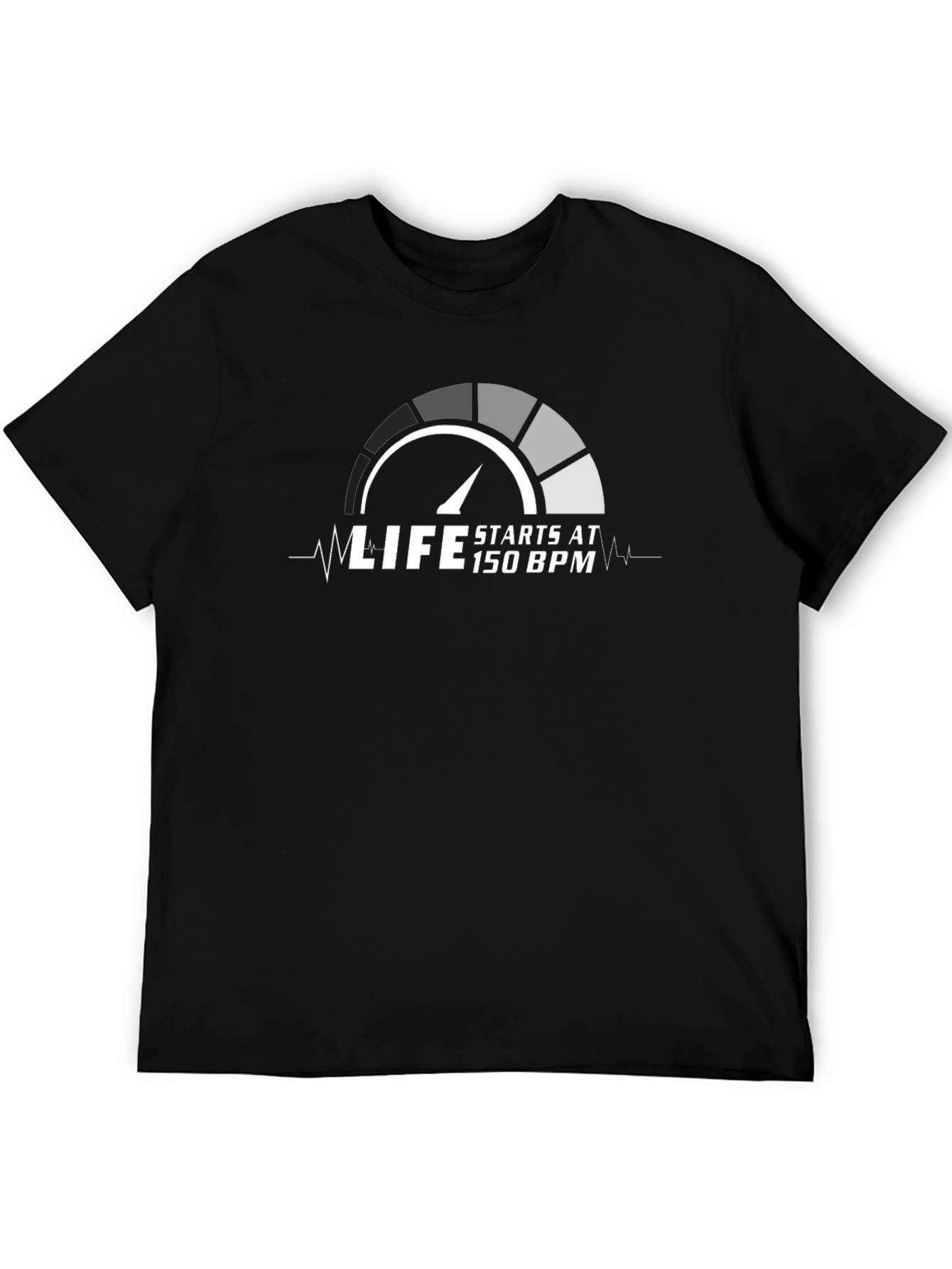 Life Starts At 150 BPM Graphic Tee