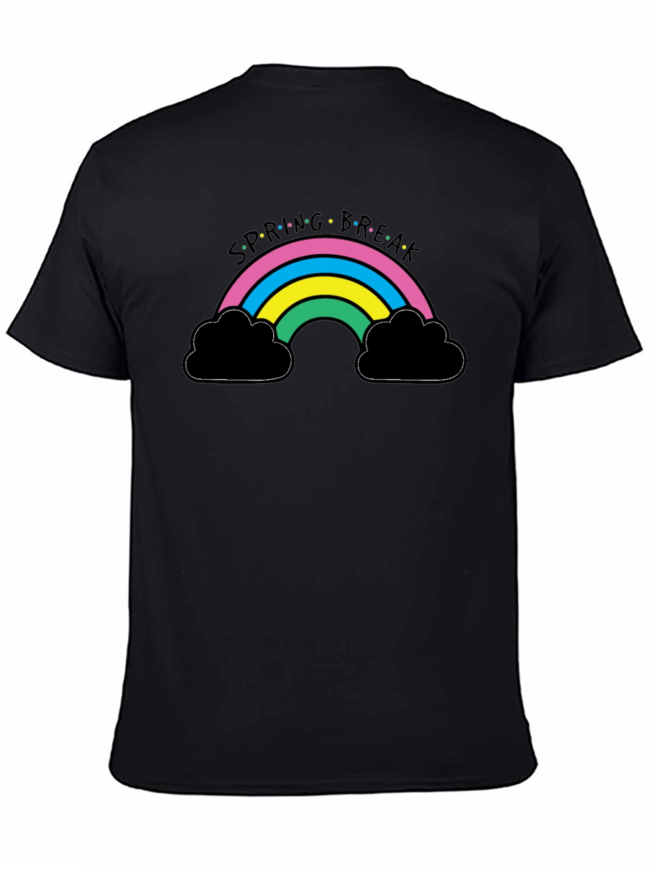 Spring Break Rainbow Graphic Tee