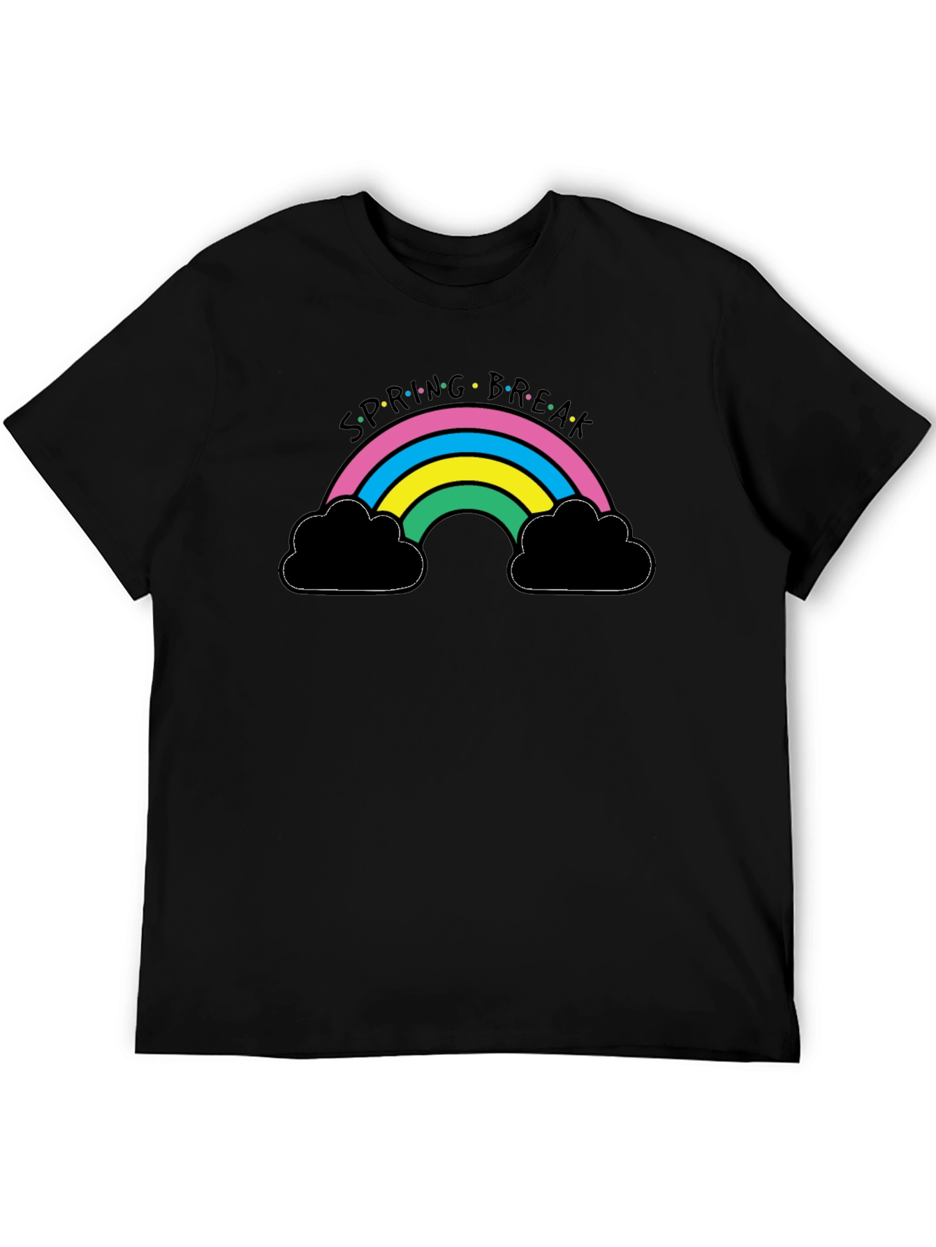 Spring Break Rainbow Graphic Tee