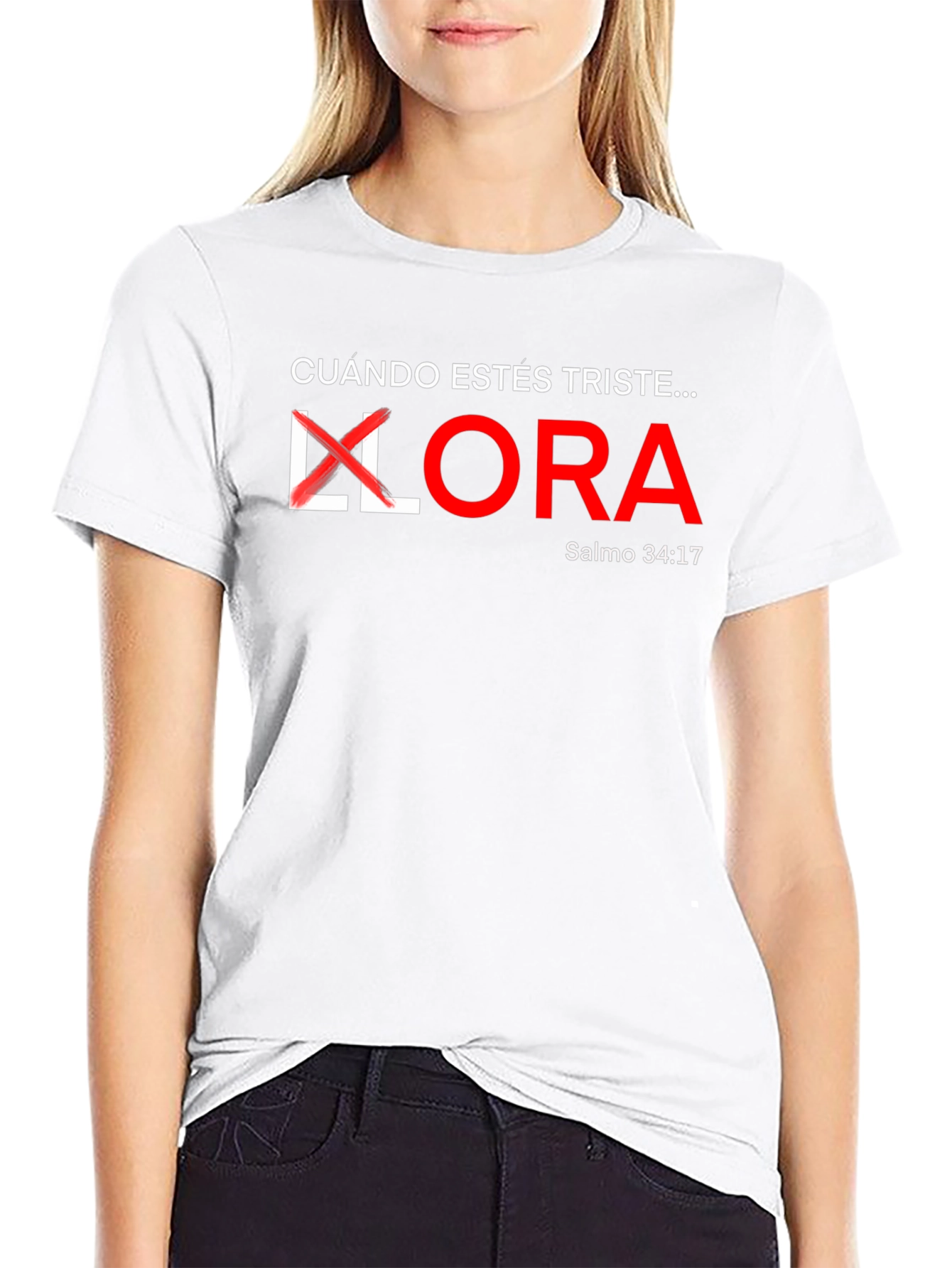 Cuando Estes Triste T-Shirt Christian Inspired Tee