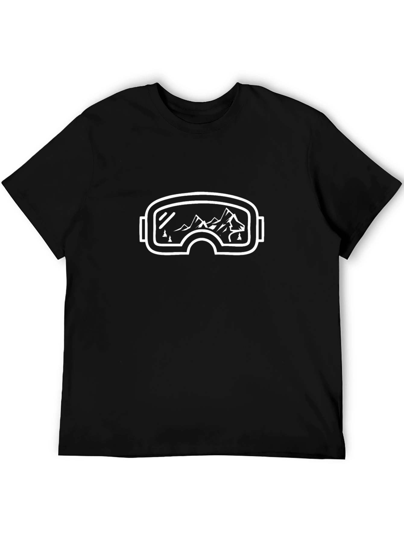 Mountain Goggles Graphic T-Shirt - Adventure Ready!