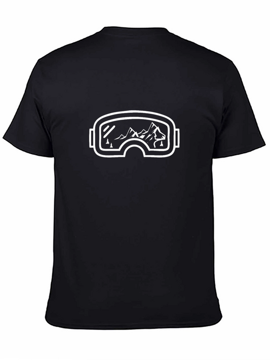 Mountain Goggles Graphic T-Shirt - Adventure Ready!
