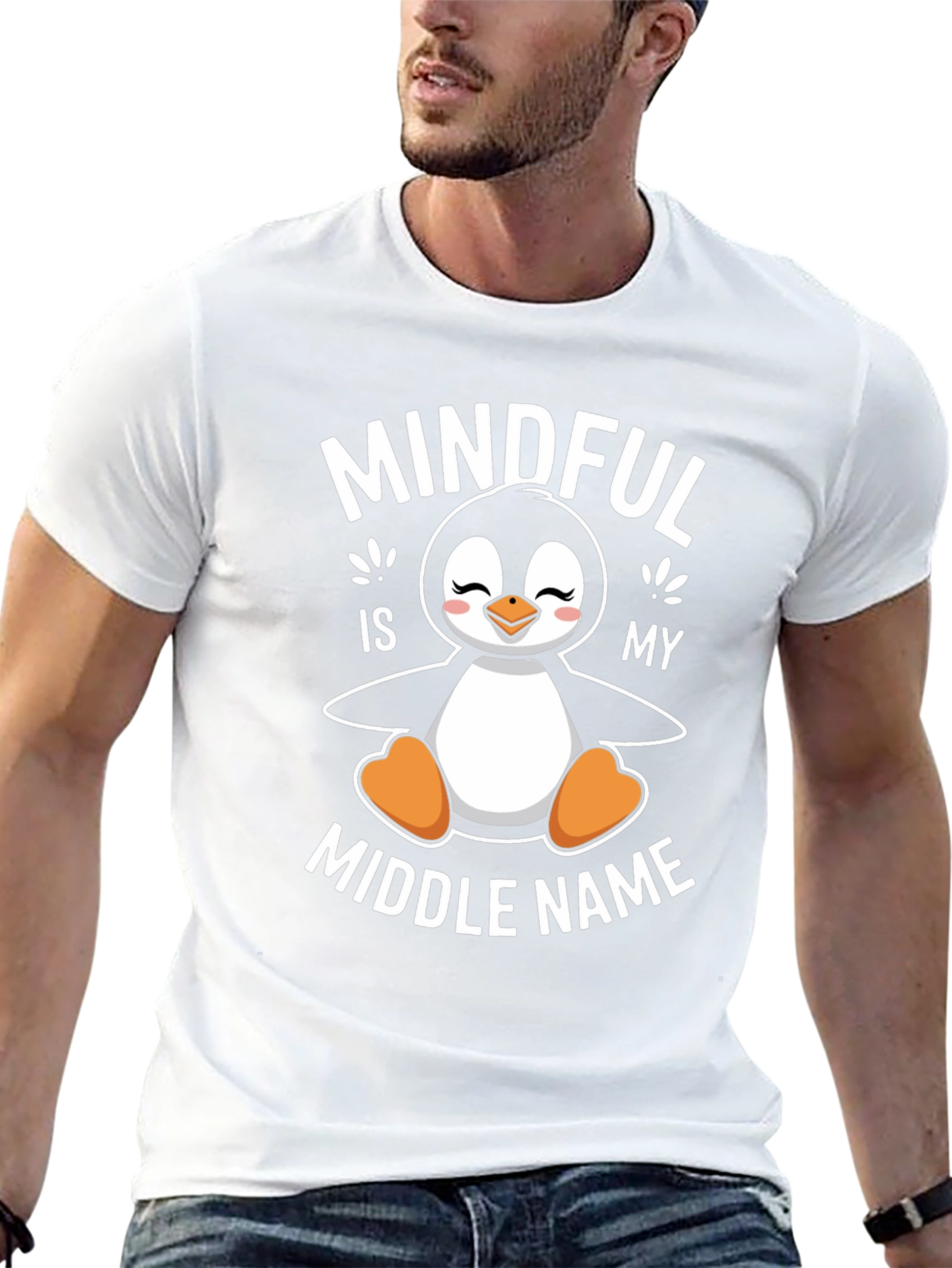 Mindful Penguin T-Shirt