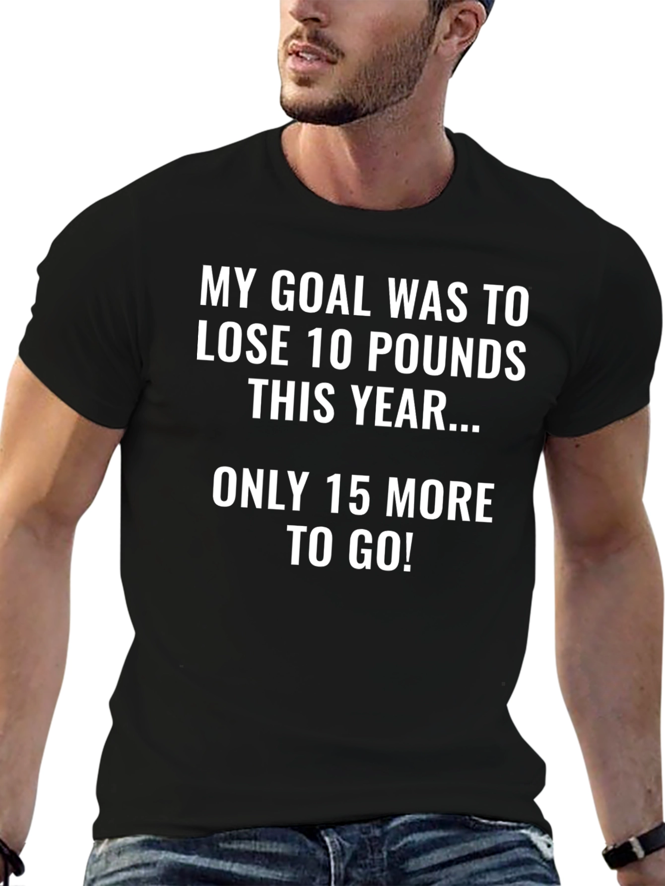 Funny Weight Loss Goal T-Shirt - 10 Pounds