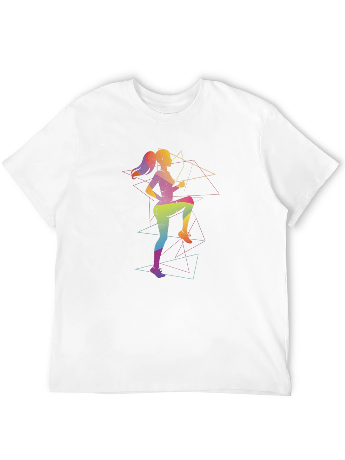 Geometric Fitness T-Shirt