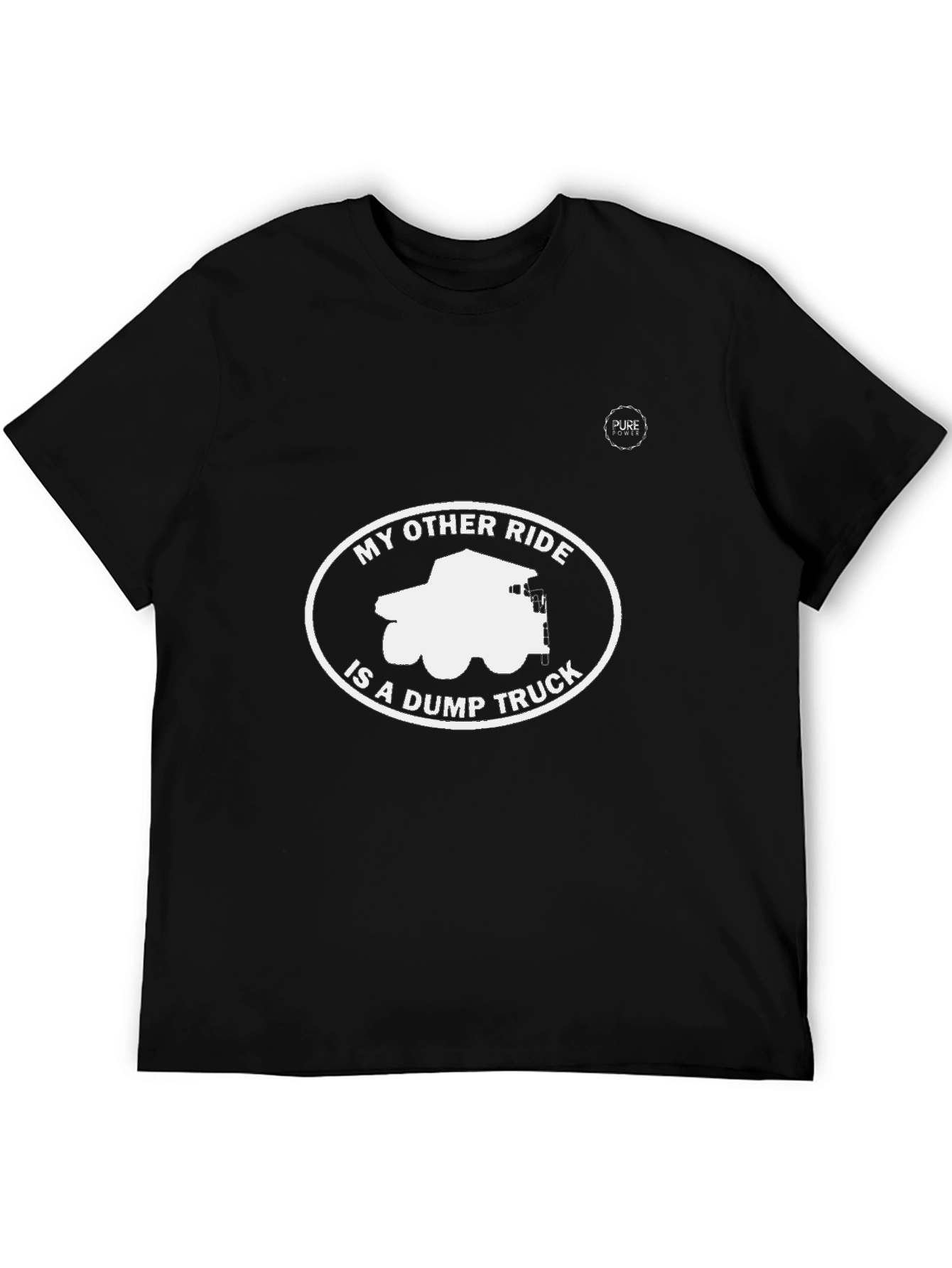 Dump Truck Ride T-Shirt - Mens Funny Vehicle Tee