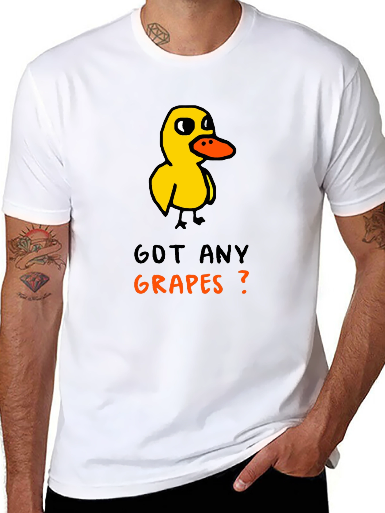 Got Any Grapes Duck T-Shirt