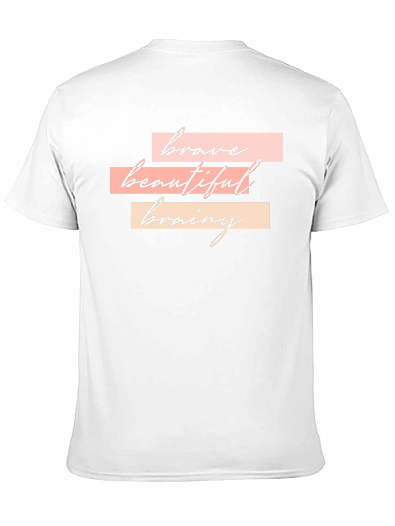 Brave Beautiful Brainy Black T-Shirt