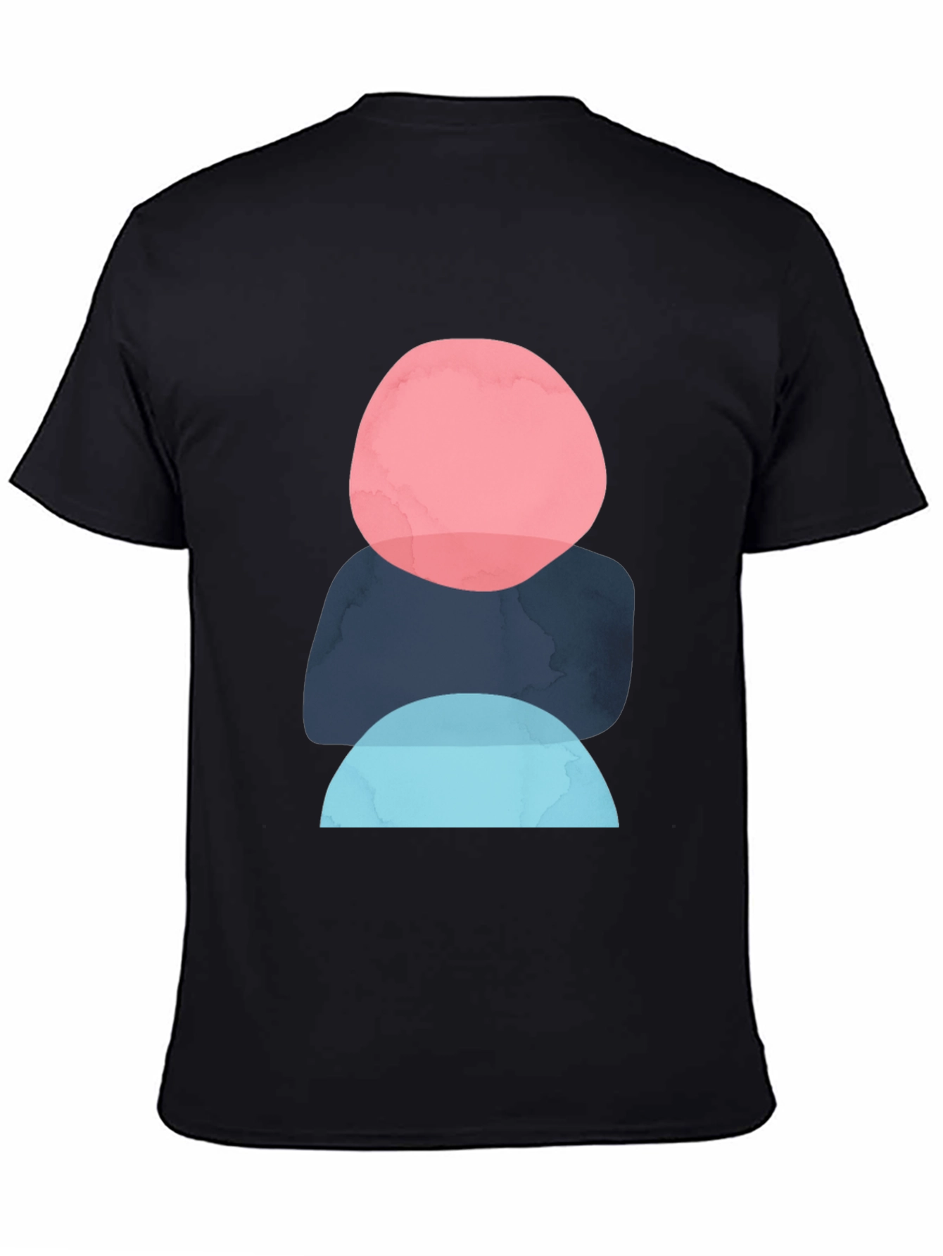 Modern Abstract Shapes Graphic Tee