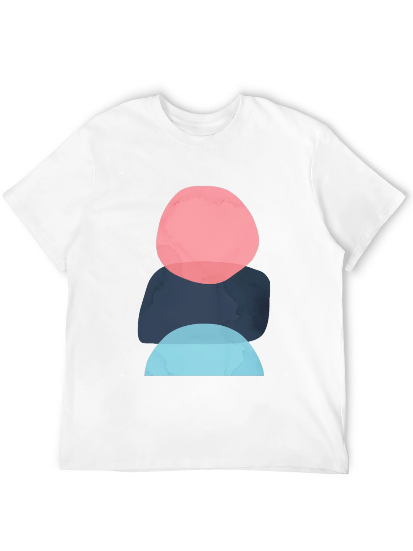 Modern Abstract Shapes Graphic Tee