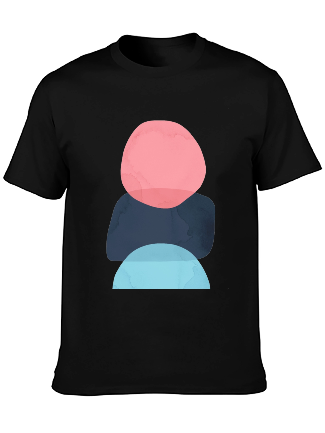 Modern Abstract Shapes Graphic Tee