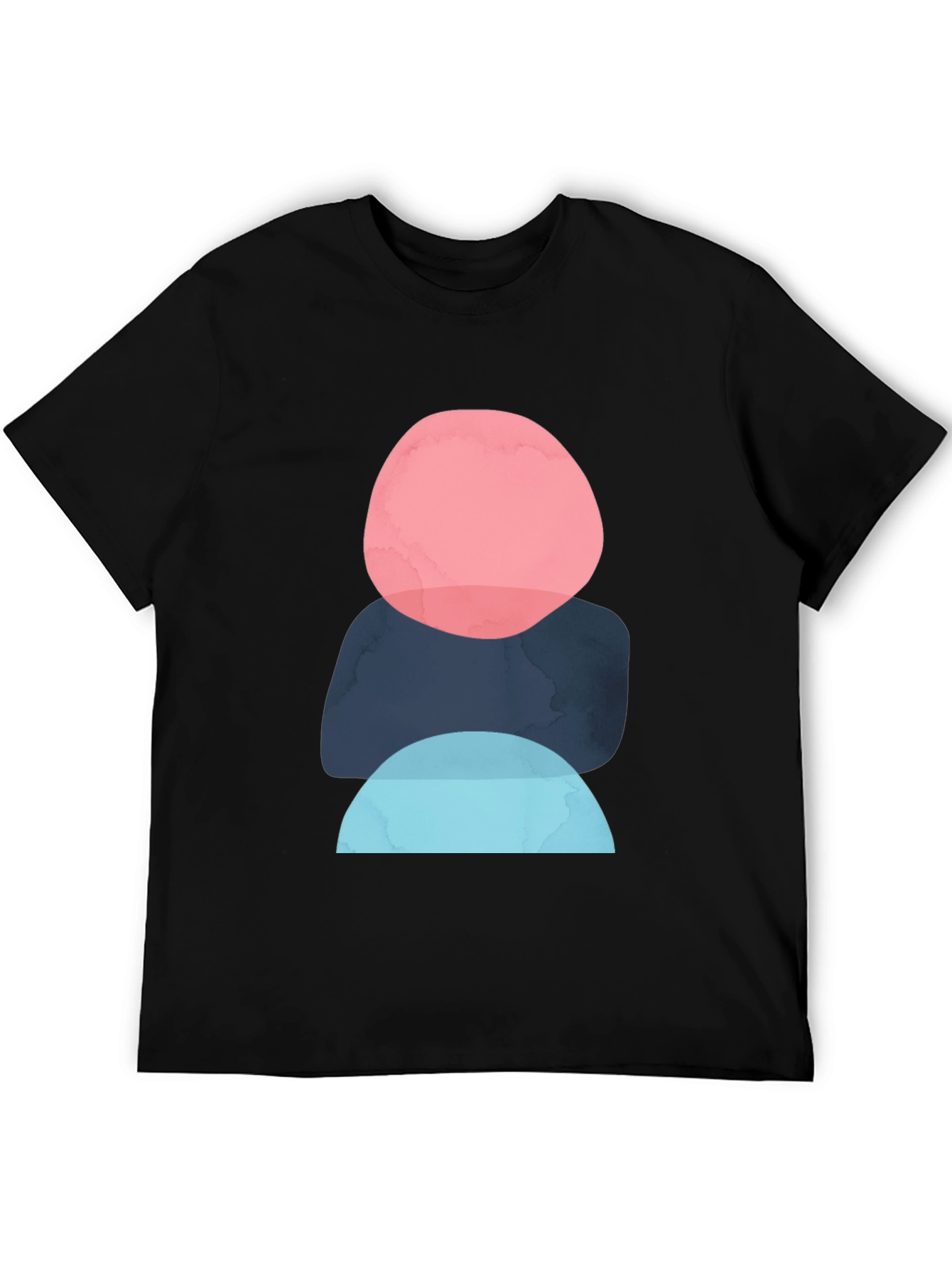 Modern Abstract Shapes Graphic Tee