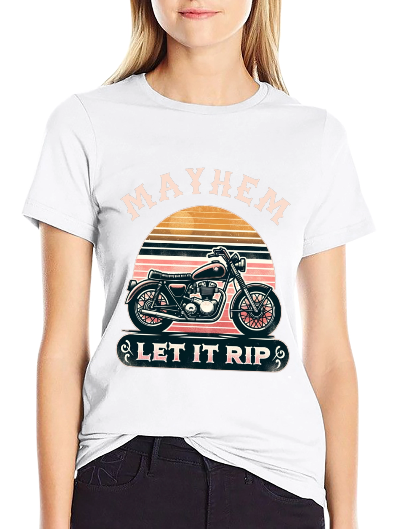 Mayhem Let It Rip Black Graphic Tee