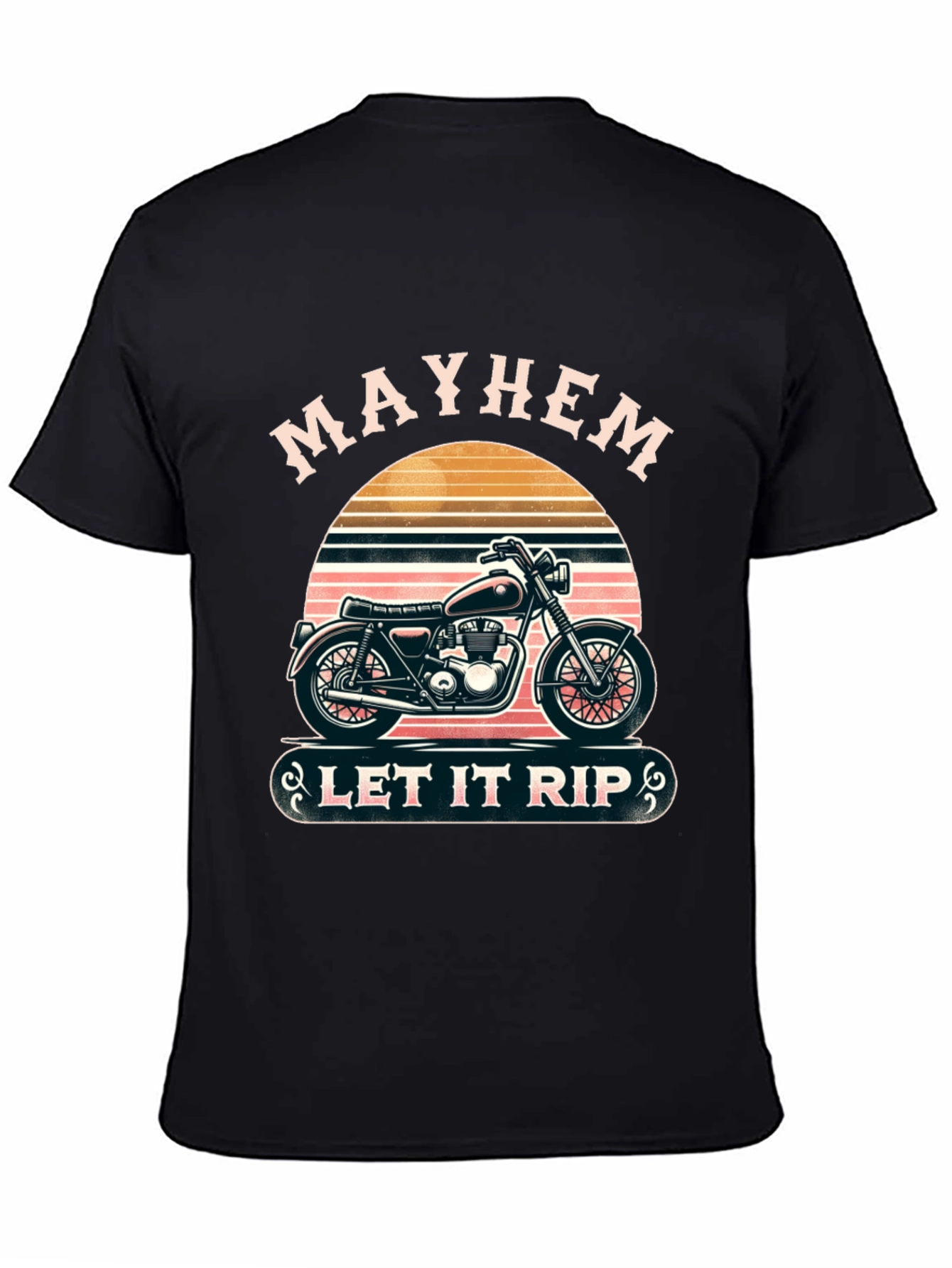 Mayhem Let It Rip Black Graphic Tee