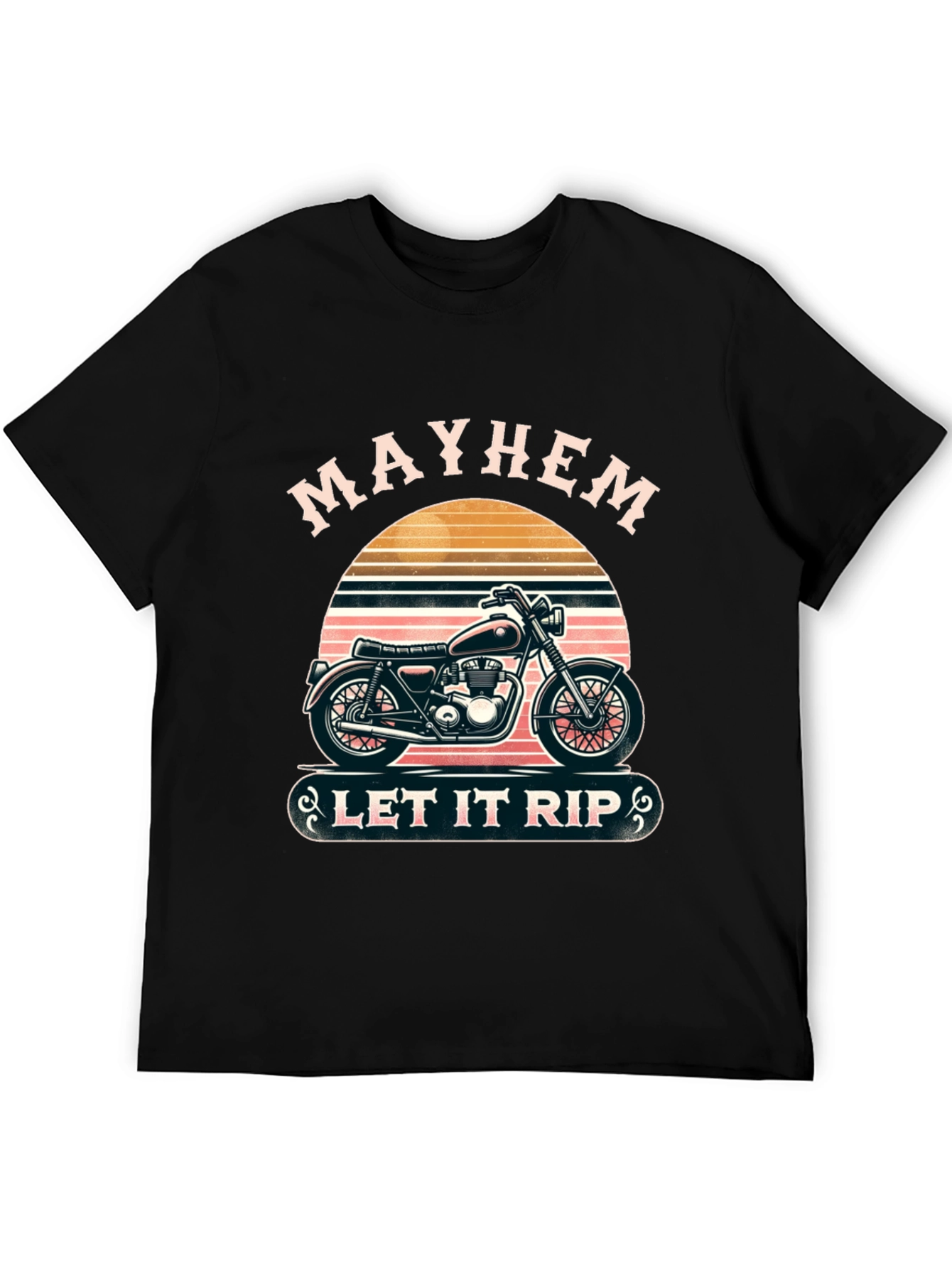 Mayhem Let It Rip Black Graphic Tee