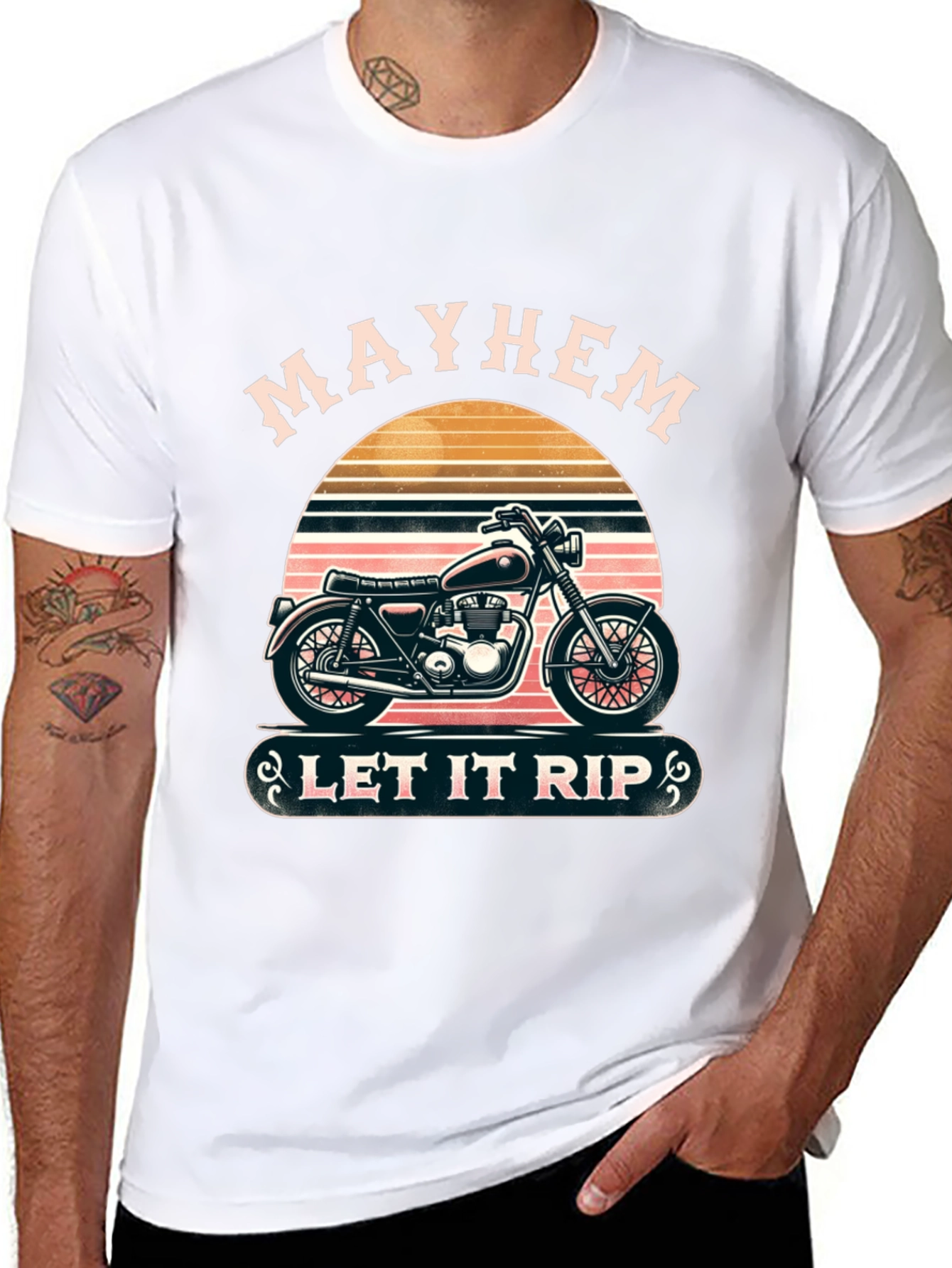 Mayhem Let It Rip Black Graphic Tee