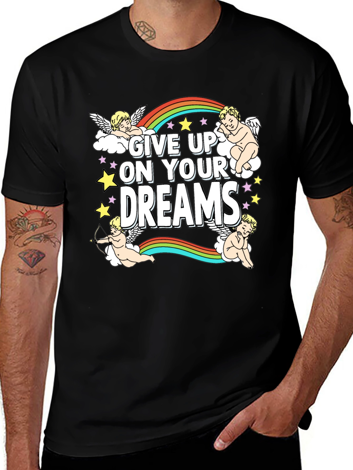 Give Up On Your Dreams Graphic T-Shirt