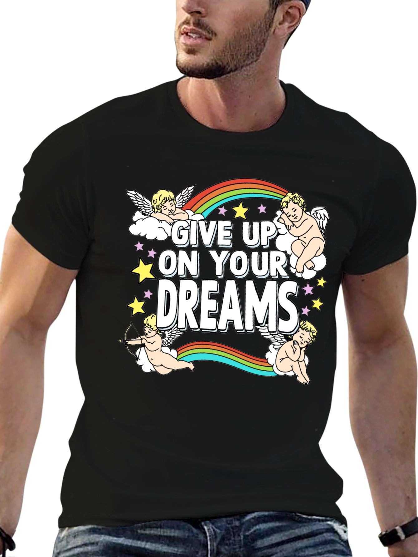 Give Up On Your Dreams Graphic T-Shirt
