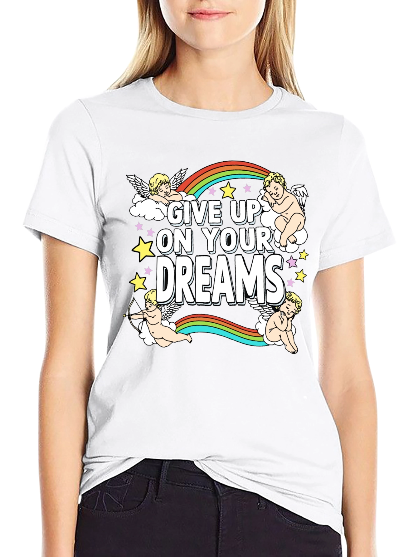 Give Up On Your Dreams Graphic T-Shirt