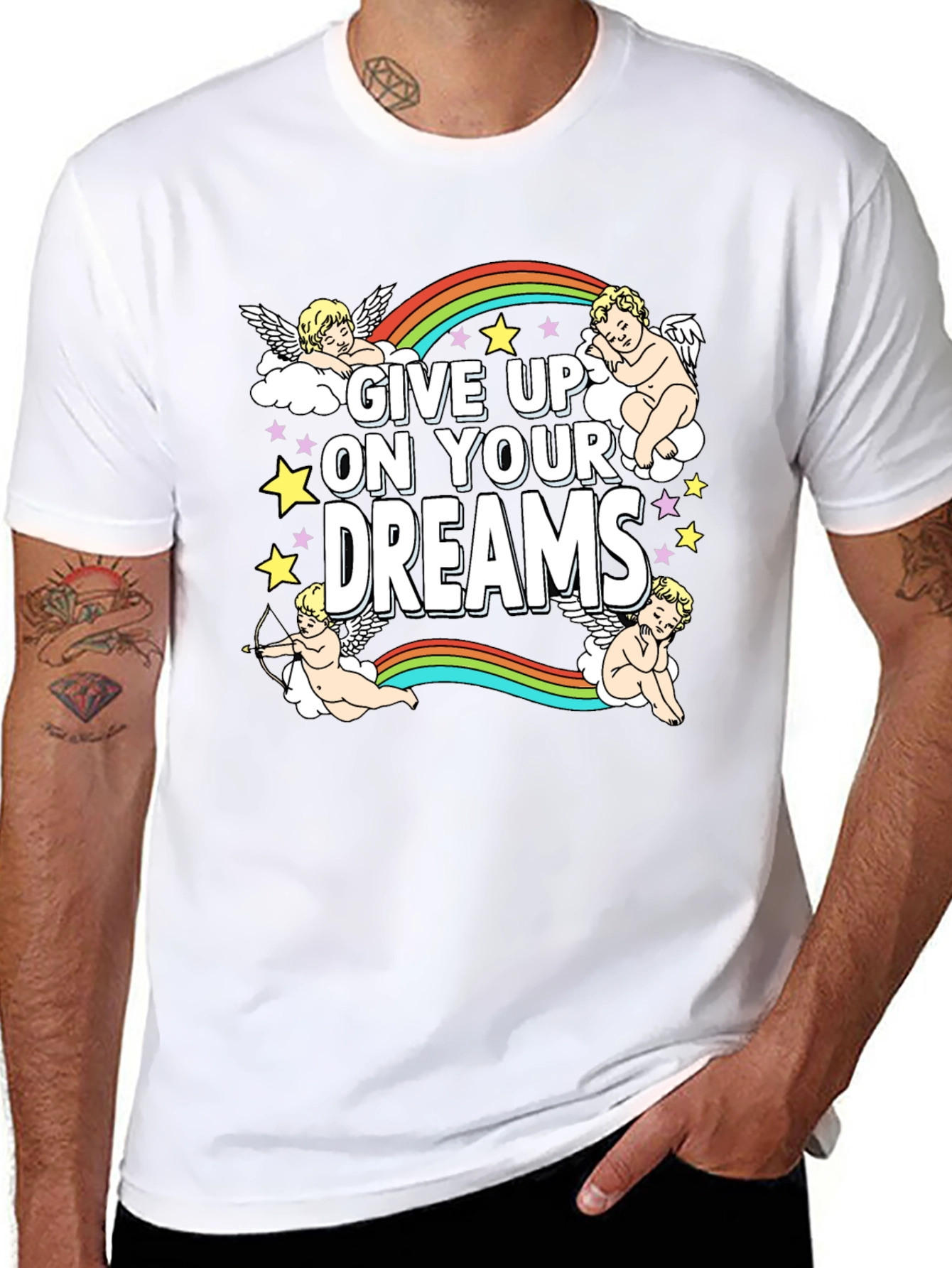 Give Up On Your Dreams Graphic T-Shirt