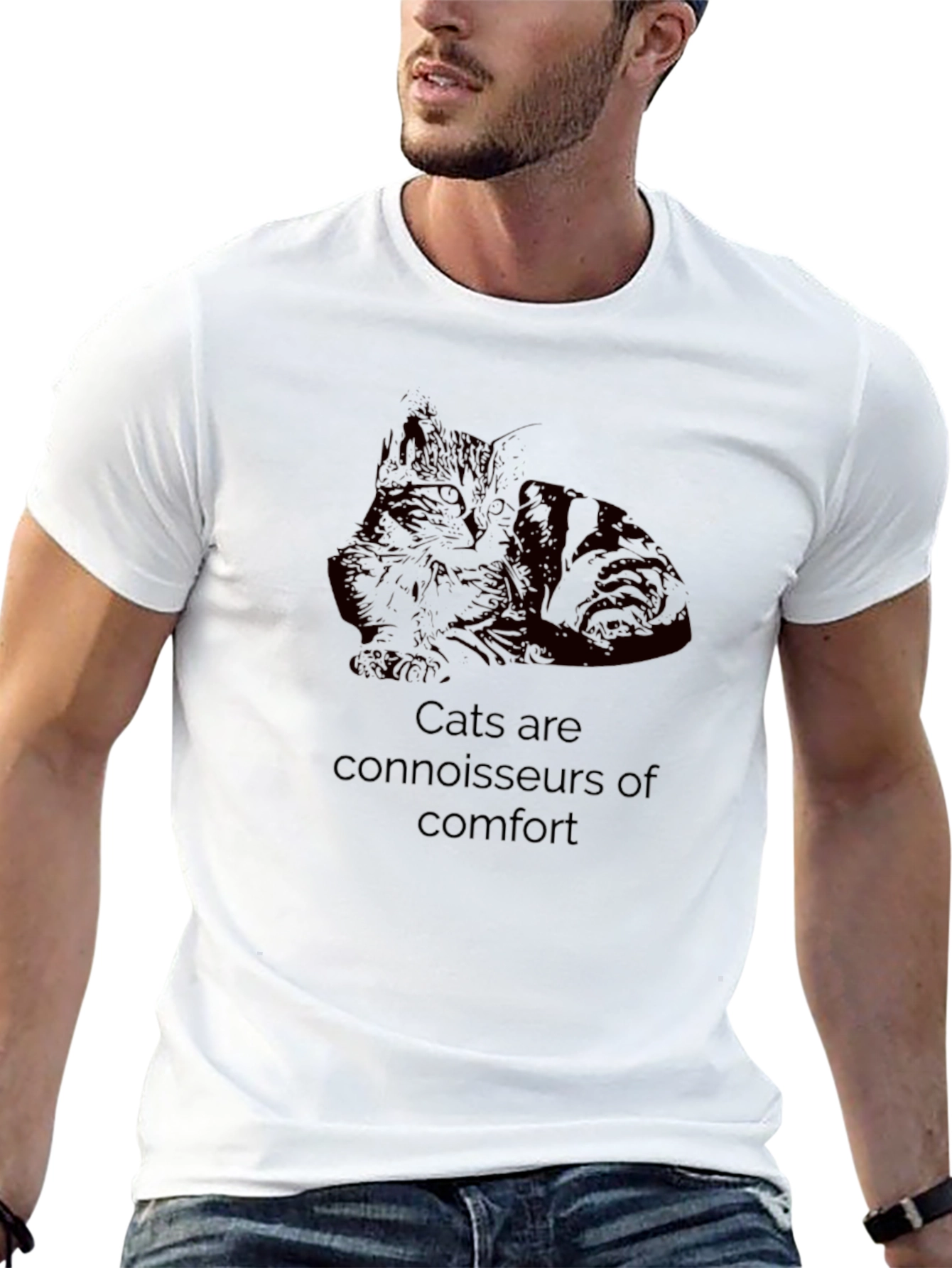 Cats are Connoisseurs of Comfort T-Shirt