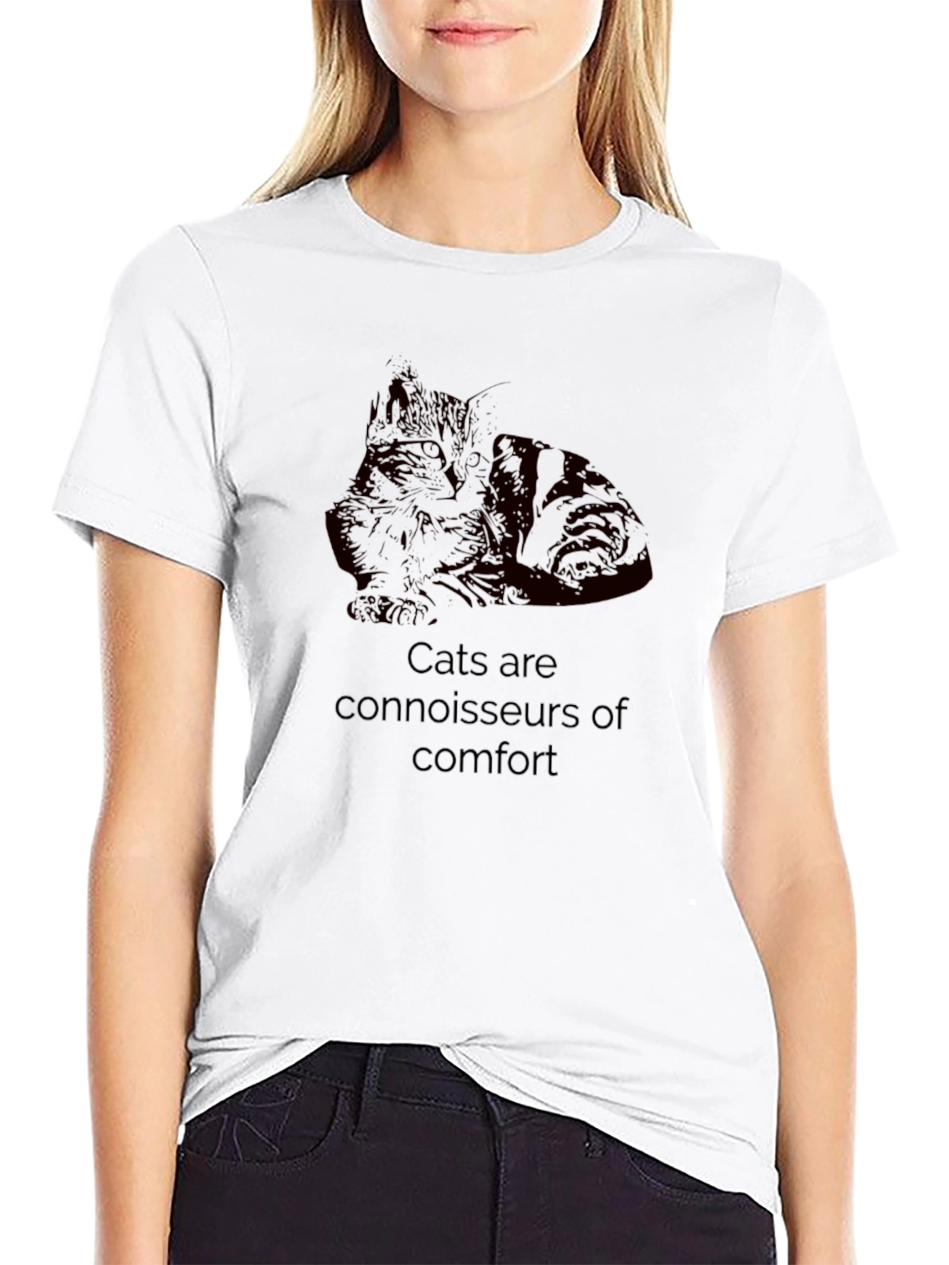 Cats are Connoisseurs of Comfort T-Shirt