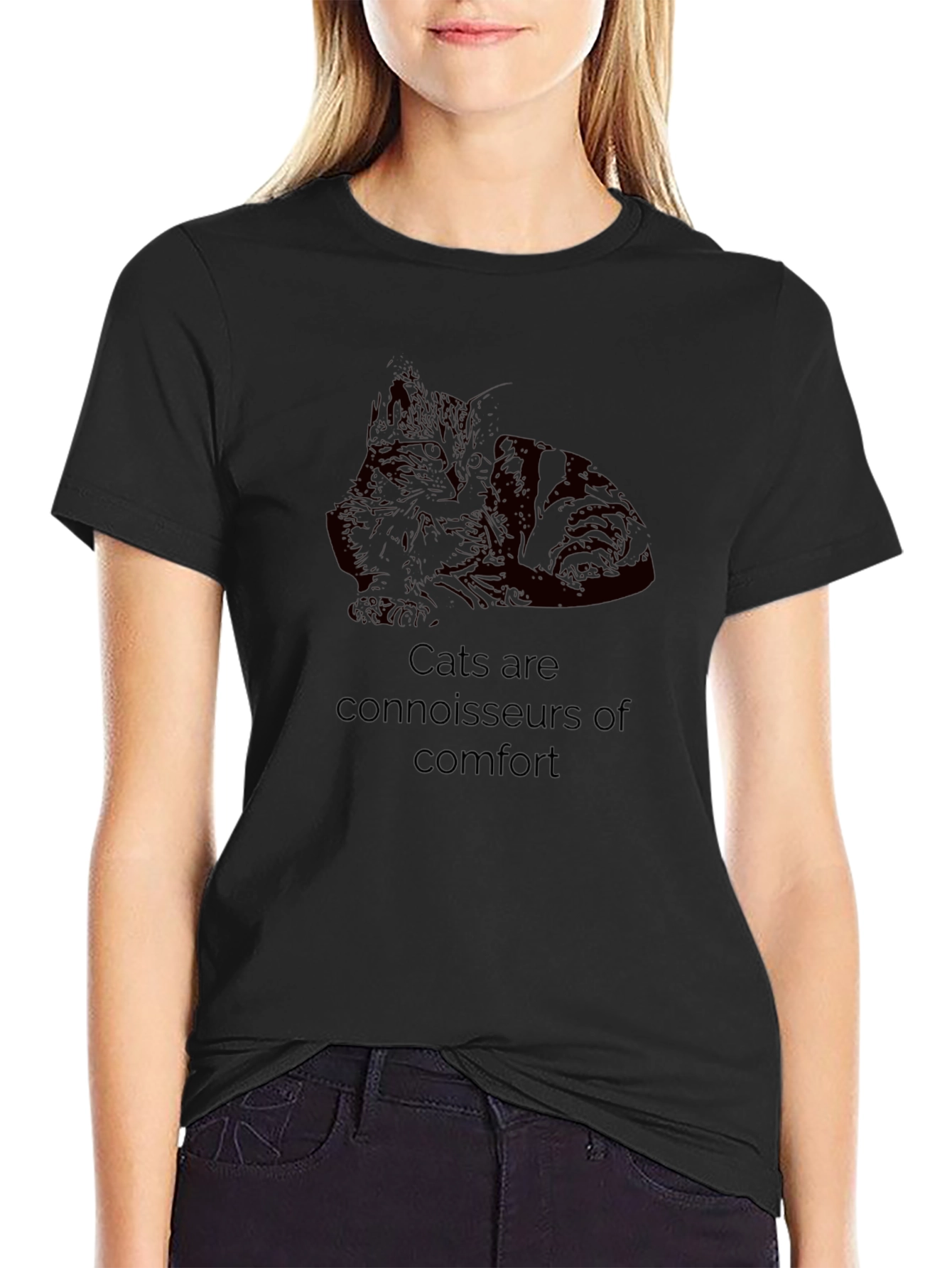 Cats are Connoisseurs of Comfort T-Shirt