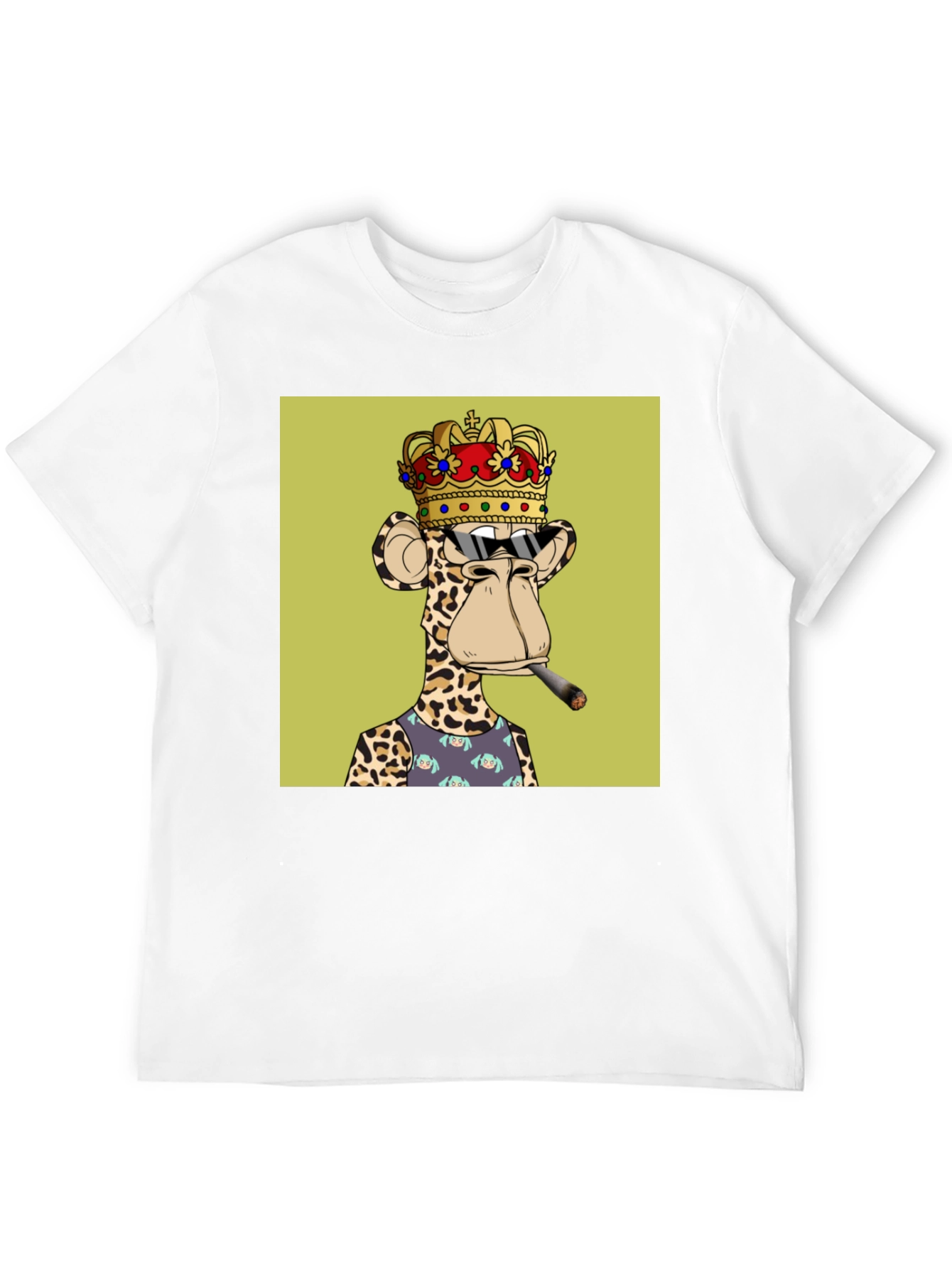 Bored Ape King T-Shirt - Premium Cotton Tee