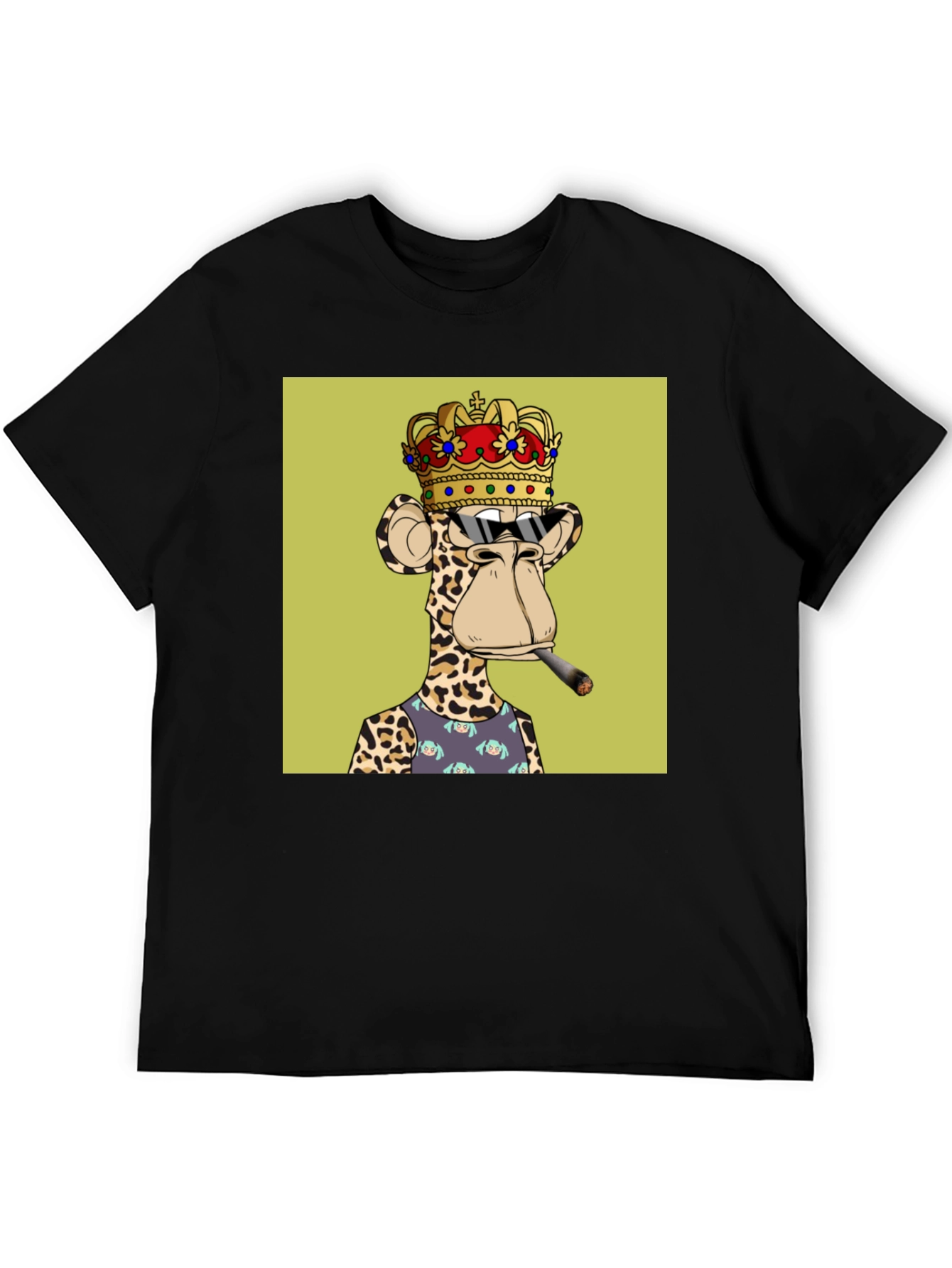 Bored Ape King T-Shirt - Premium Cotton Tee
