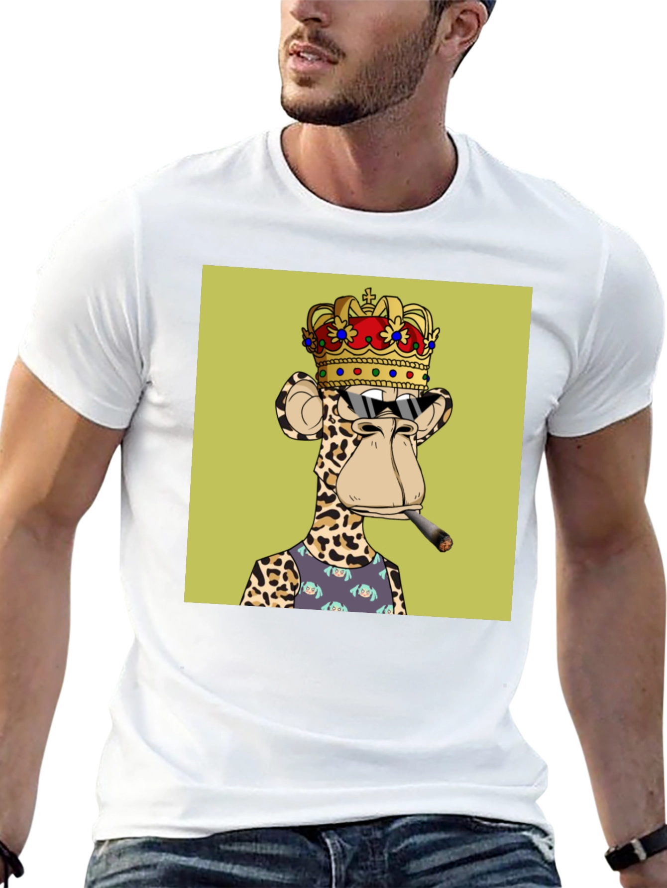 Bored Ape King T-Shirt - Premium Cotton Tee